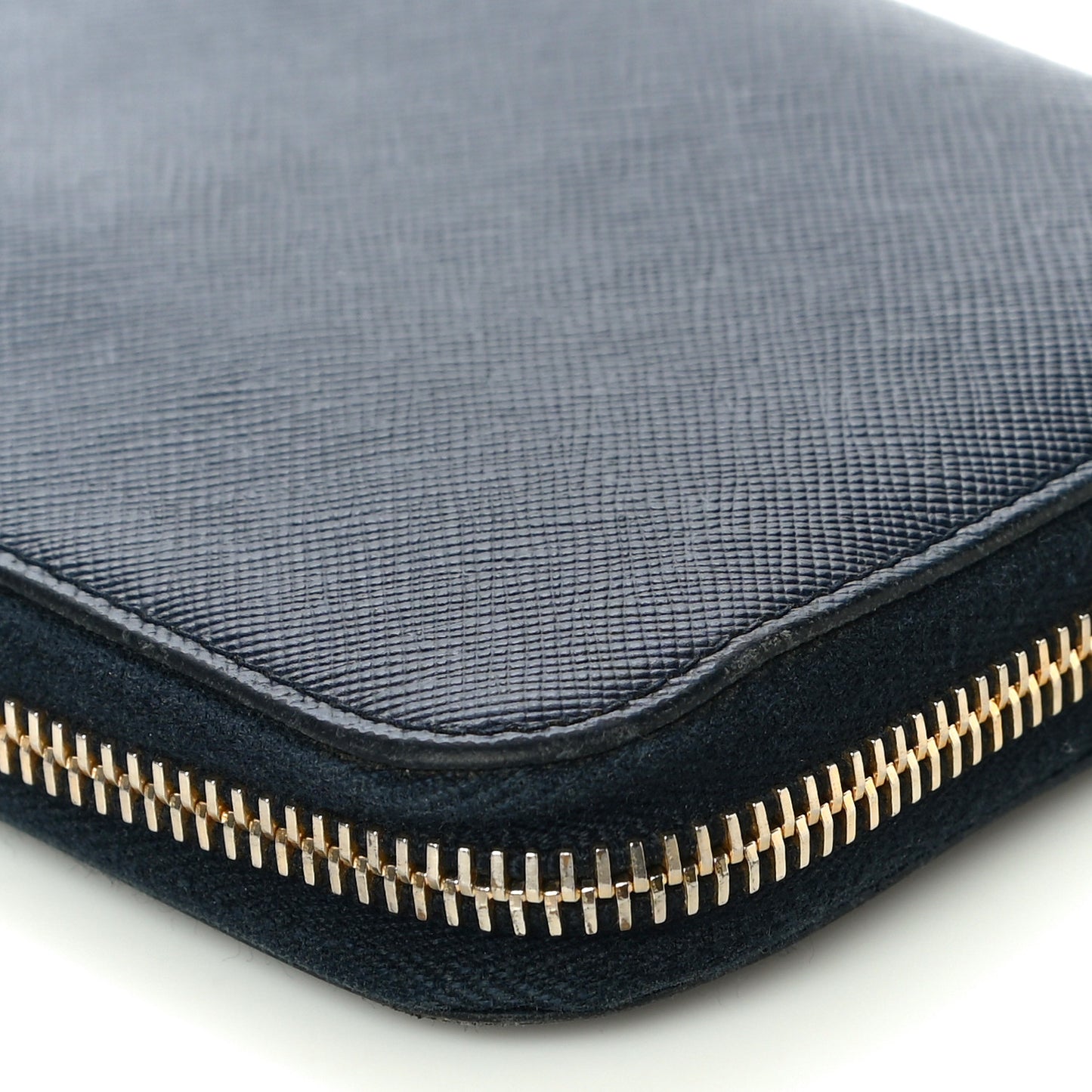 Saffiano Metal Zip Around Wallet Baltico