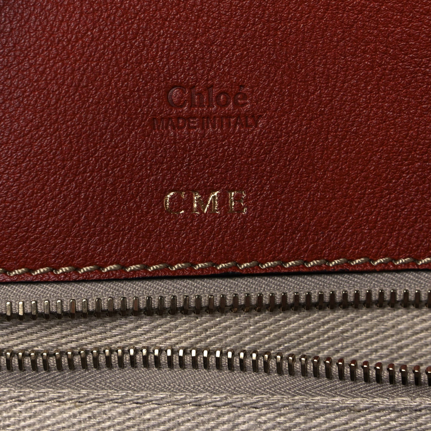 Buffalo Leather Recycled Cashmere Scallop Patches Large Edith Day Bag Sepia Multicolor