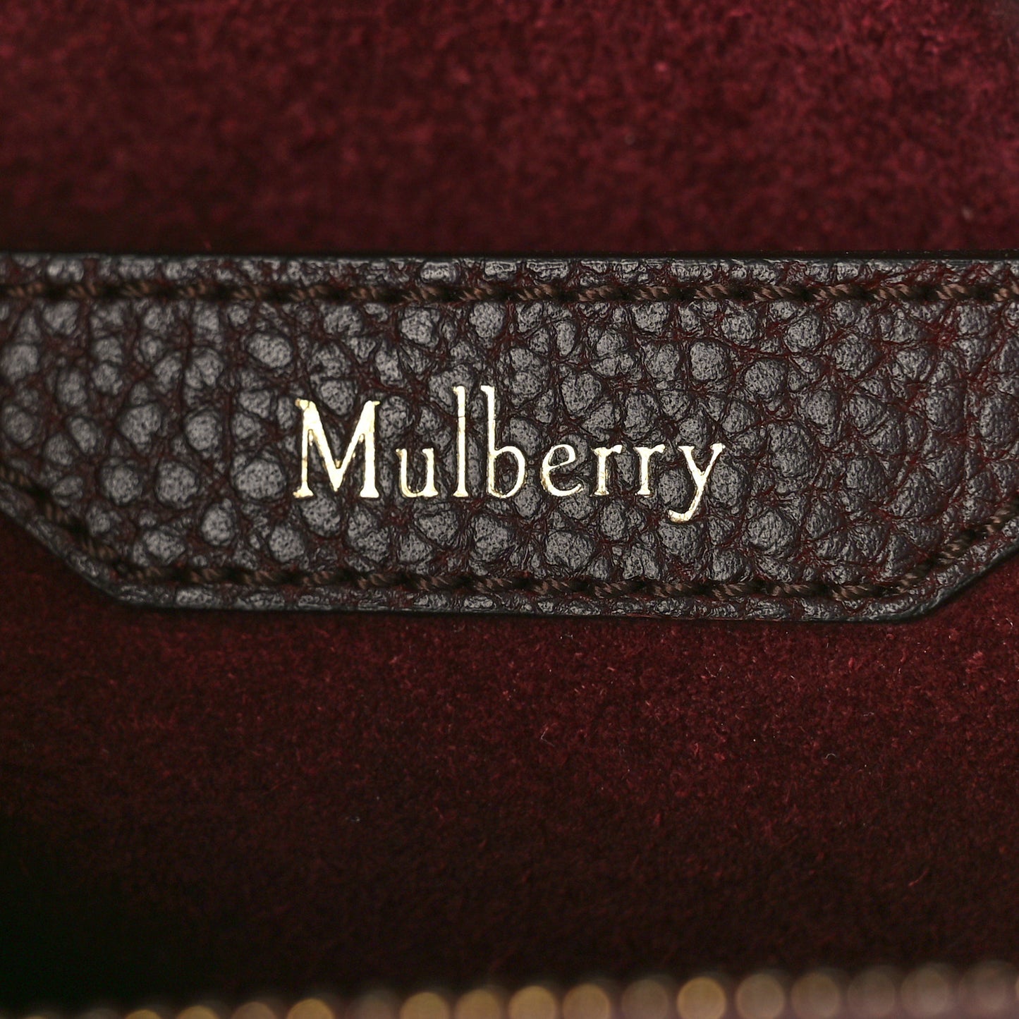 Small Classic Grain Calfskin Hopton Oxblood