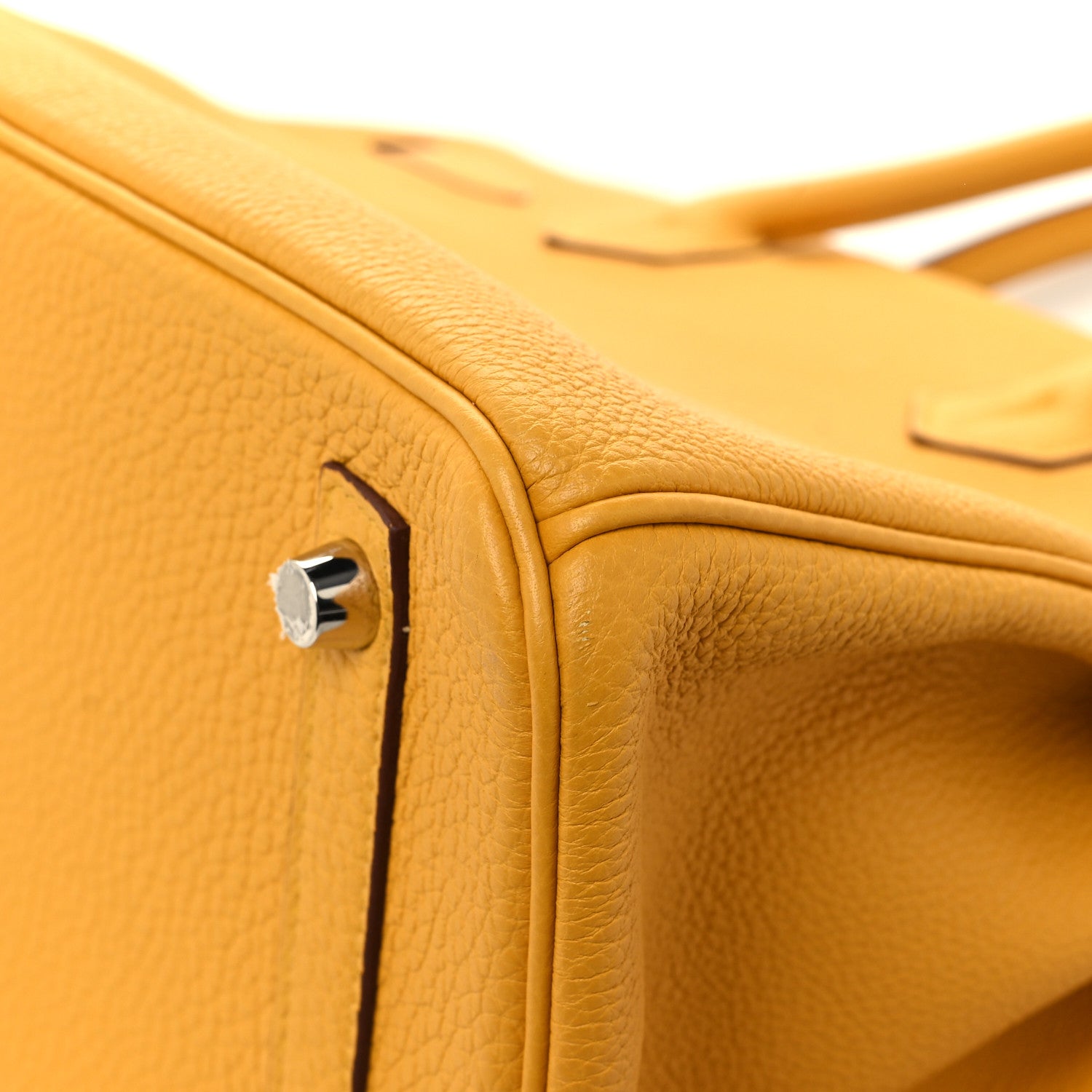 Hermes Togo BIRKIN 30 Jaune Ambre 12 of 14