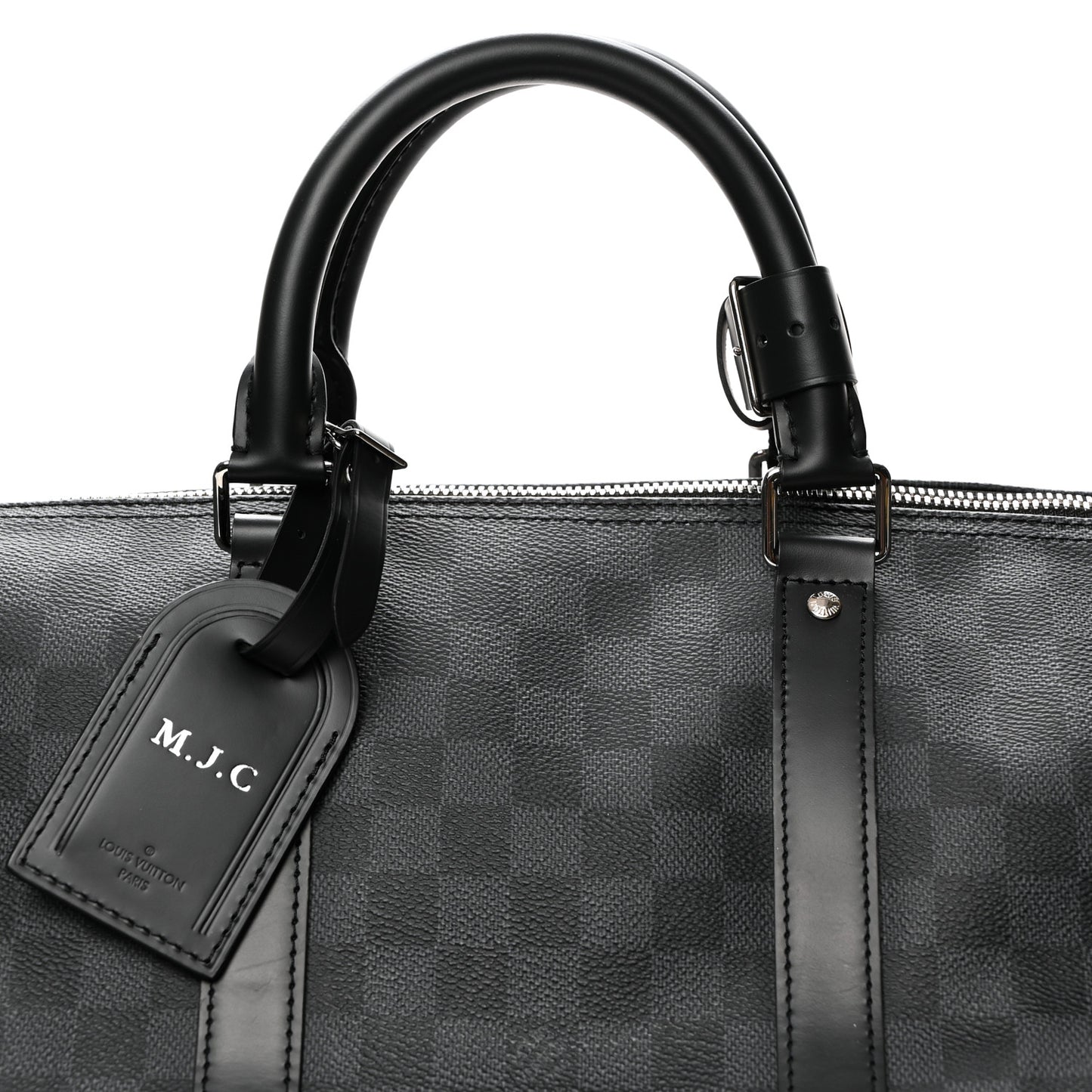 Damier Graphite Keepall Bandouliere 55