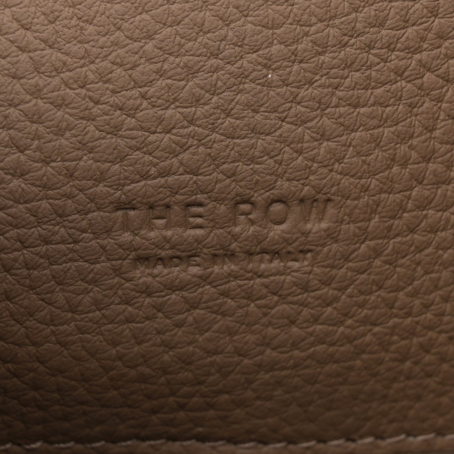 Matte Grained Calfskin Soft Margaux 15 Taupe