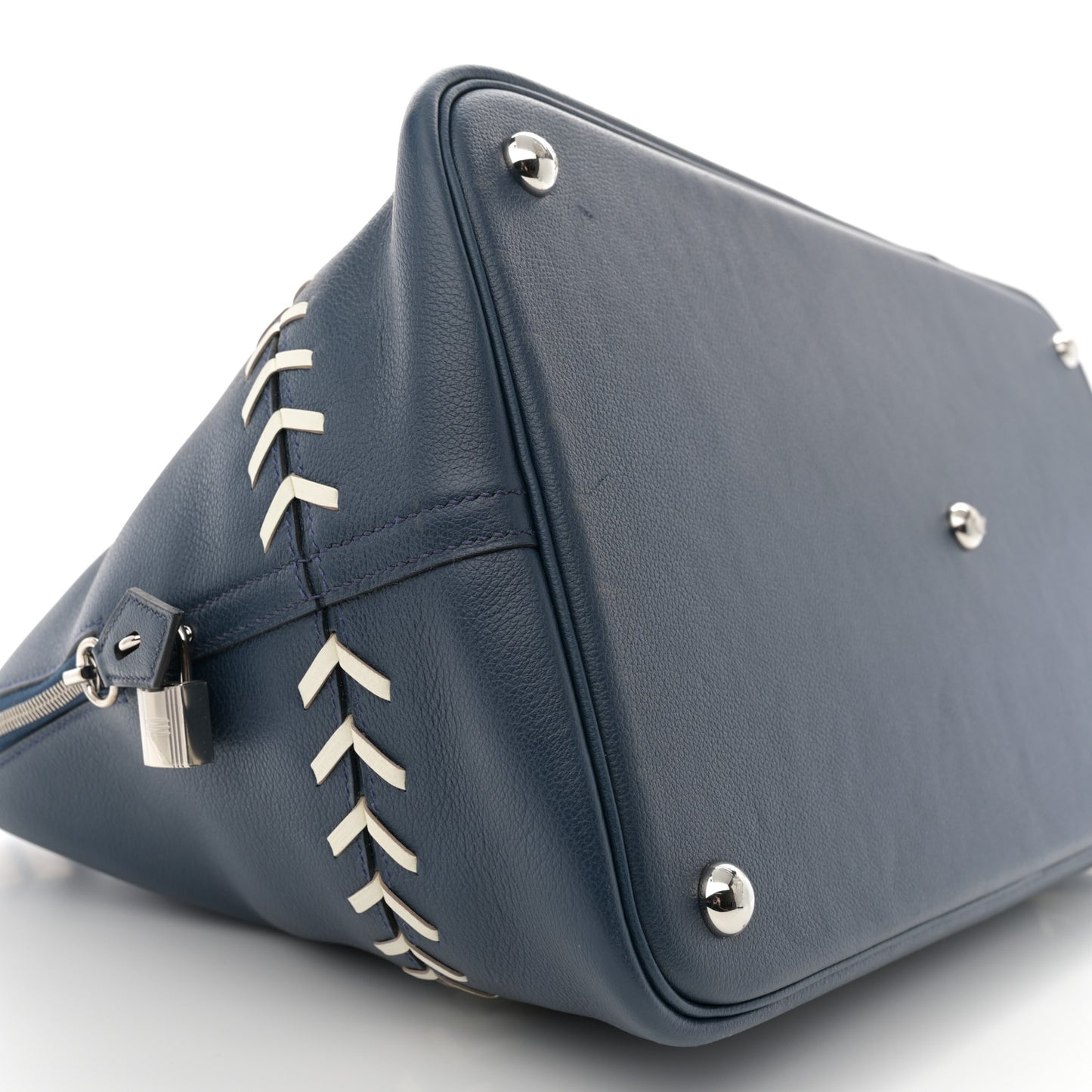 Evercolor 1923 Bolide 45 Baseball Bag Bleu De Malte Blanc
