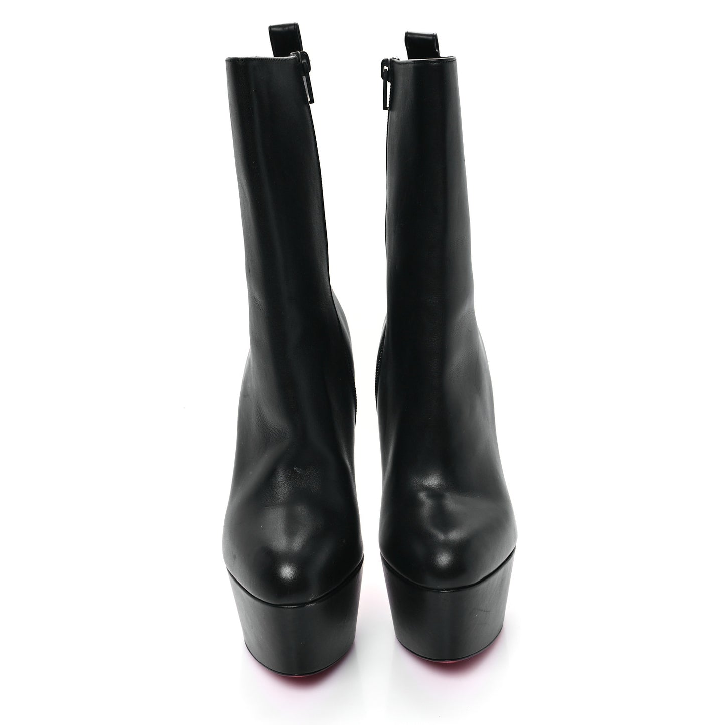 Calfskin Dolly Alta Booty 160 Ankle Boots 38 Black