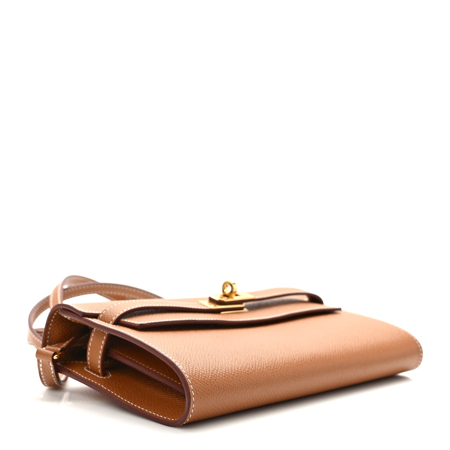 Hermes Epsom Kelly Wallet To Go Gold 4 of 12