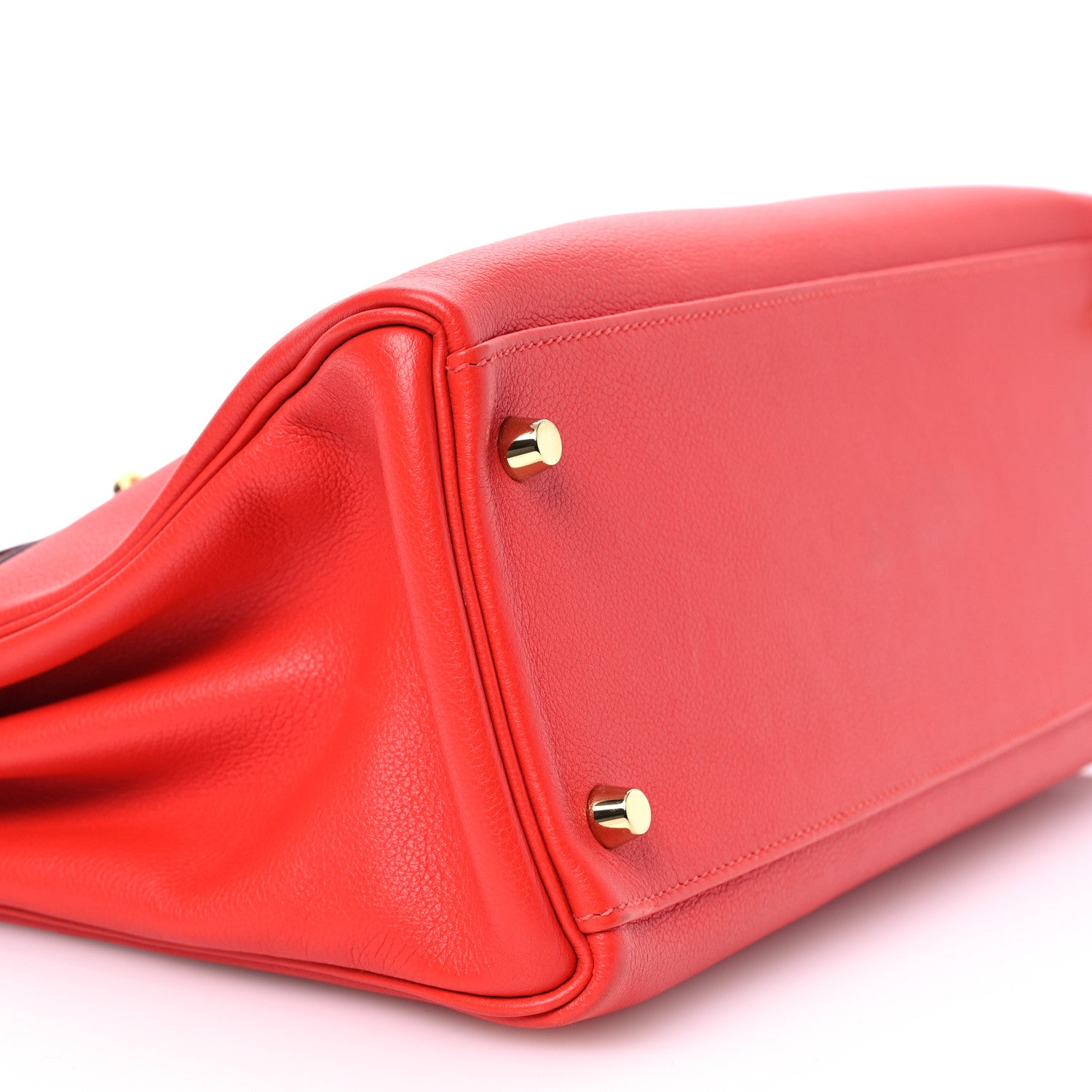 Hermes Evercolor Kelly Retourne 32 Rouge Tomate 9 of 12