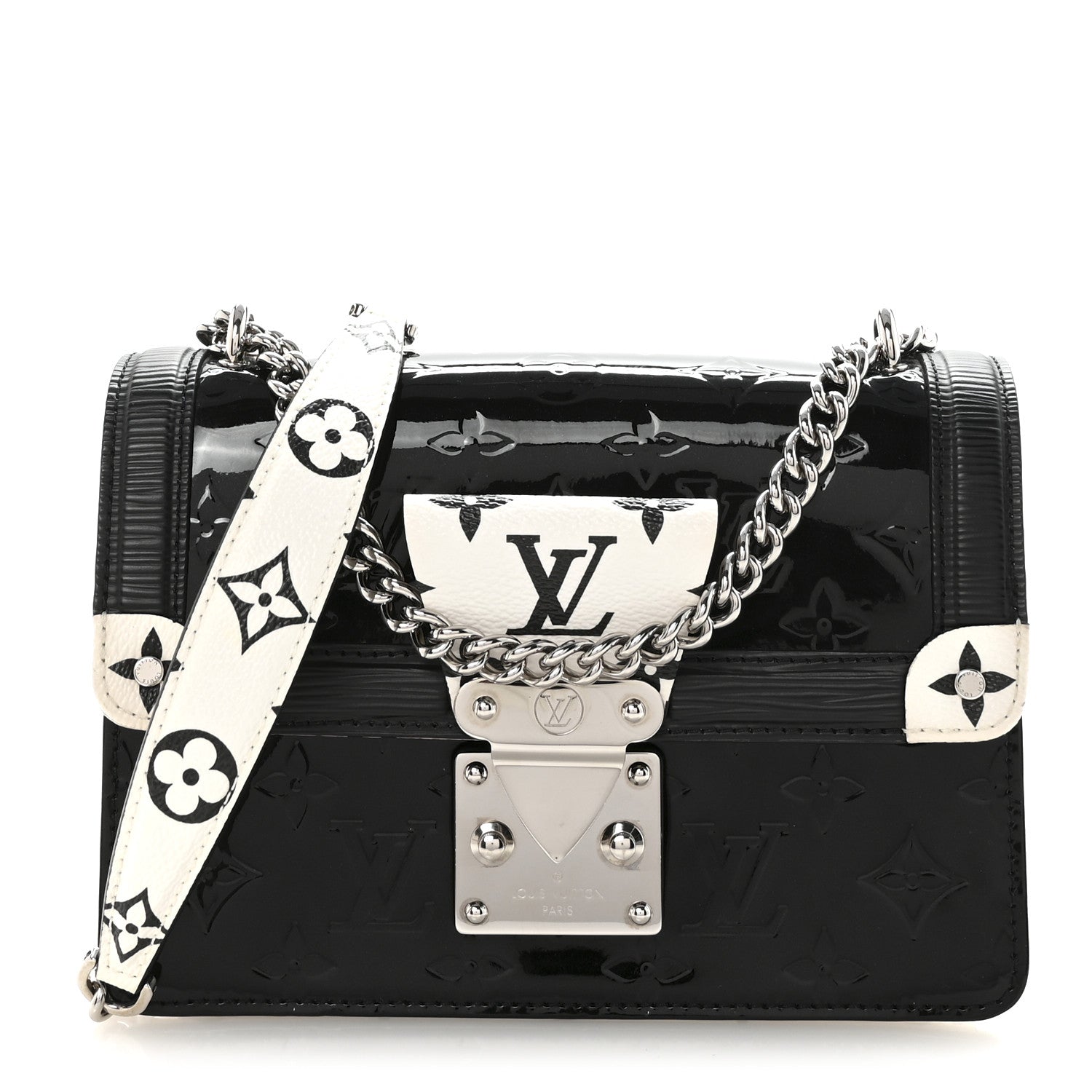Louis Vuitton Vernis Epi Monogram Wynwood Black White 1869508