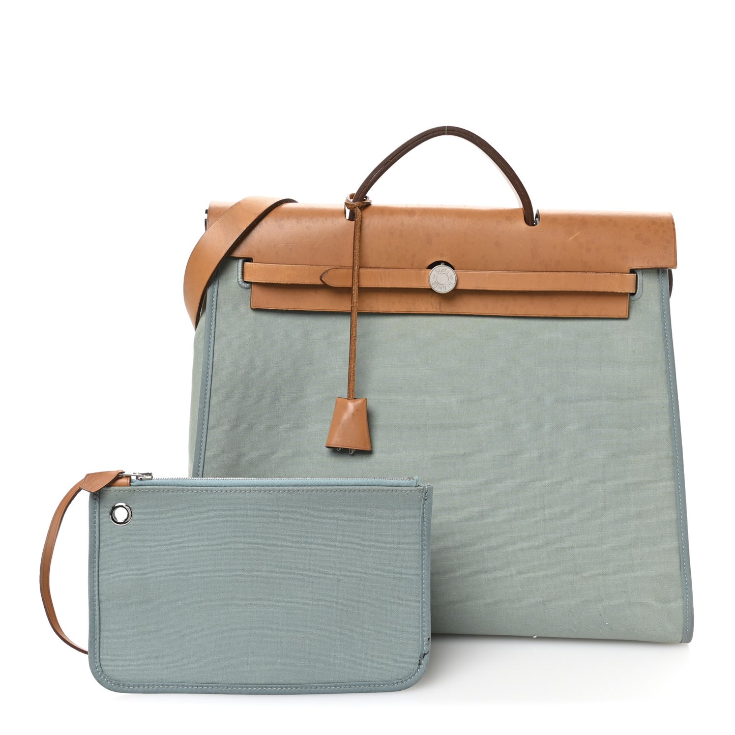 Military Toile Vache Hunter Herbag Zip PM 31 Bleu Lin