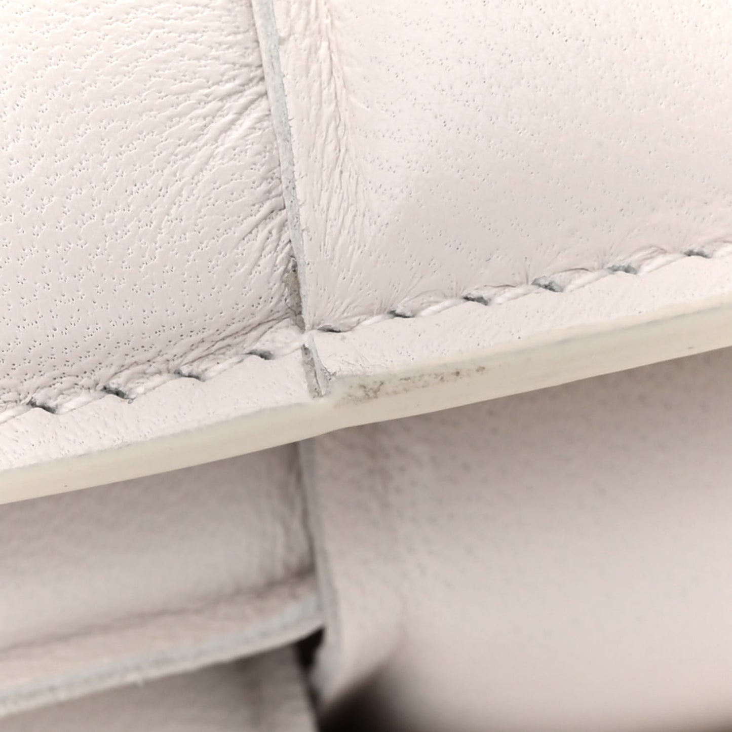Nappa Maxi Intreccio Padded Cassette Crossbody Bag Chalk