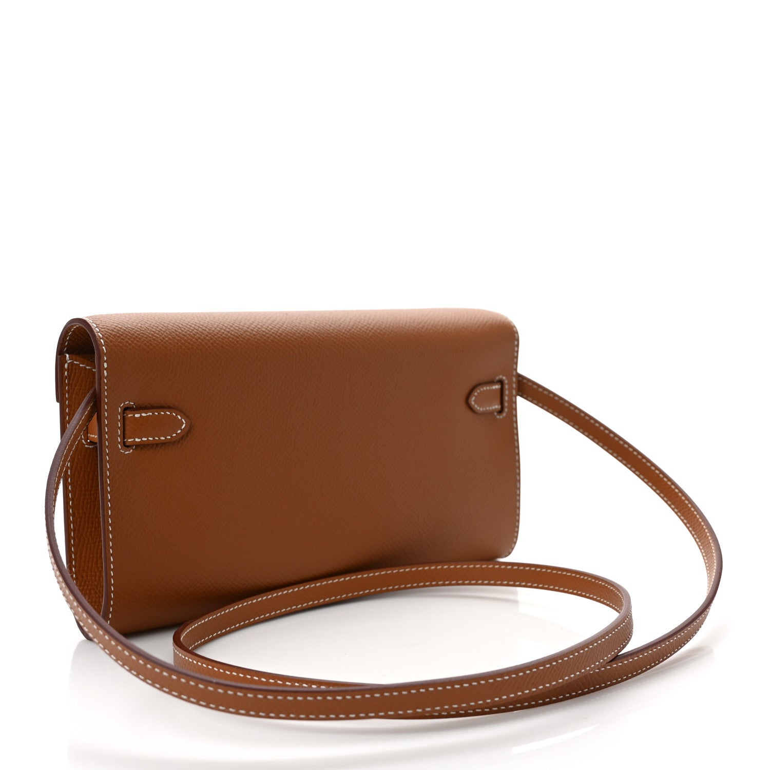 Hermes Epsom Kelly Wallet To Go Gold 3 of 9