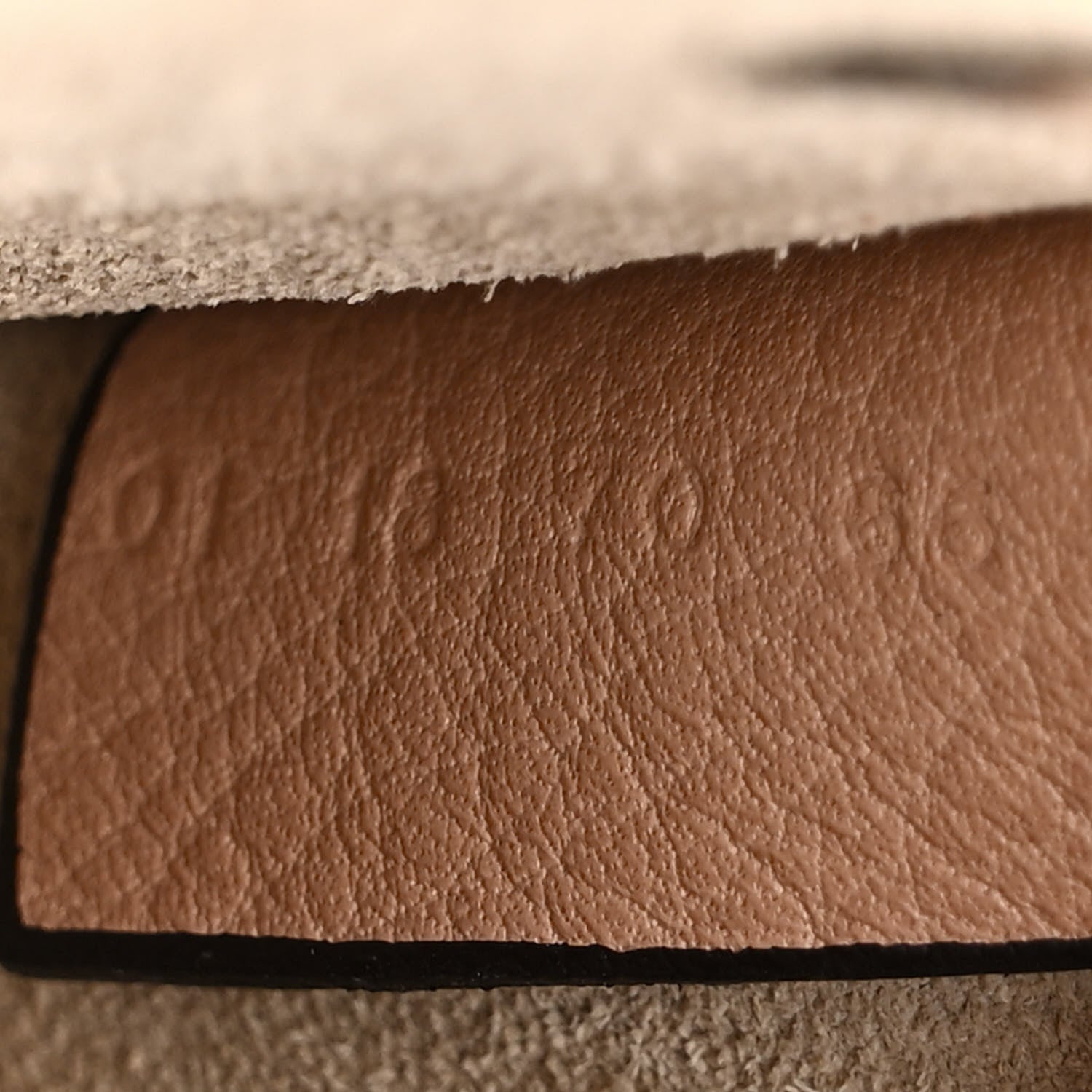 Chloe Calfskin Suede Small Nile Bracelet Bag Biscotti Beige 7 of 13