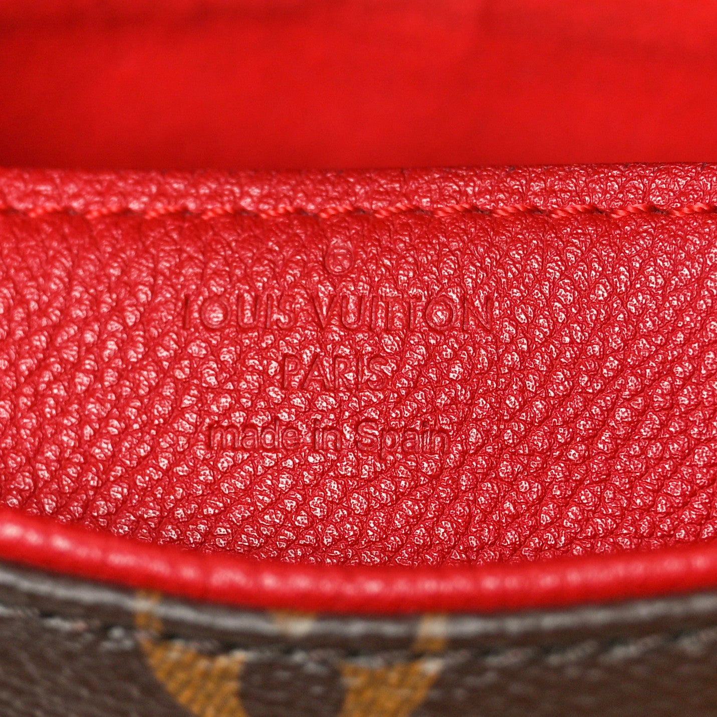 Monogram Pallas Chain Cherry
