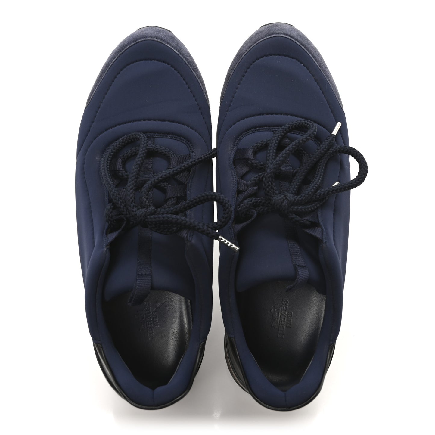 Technical Canvas Mens Miles Sneakers 43 Marine Black