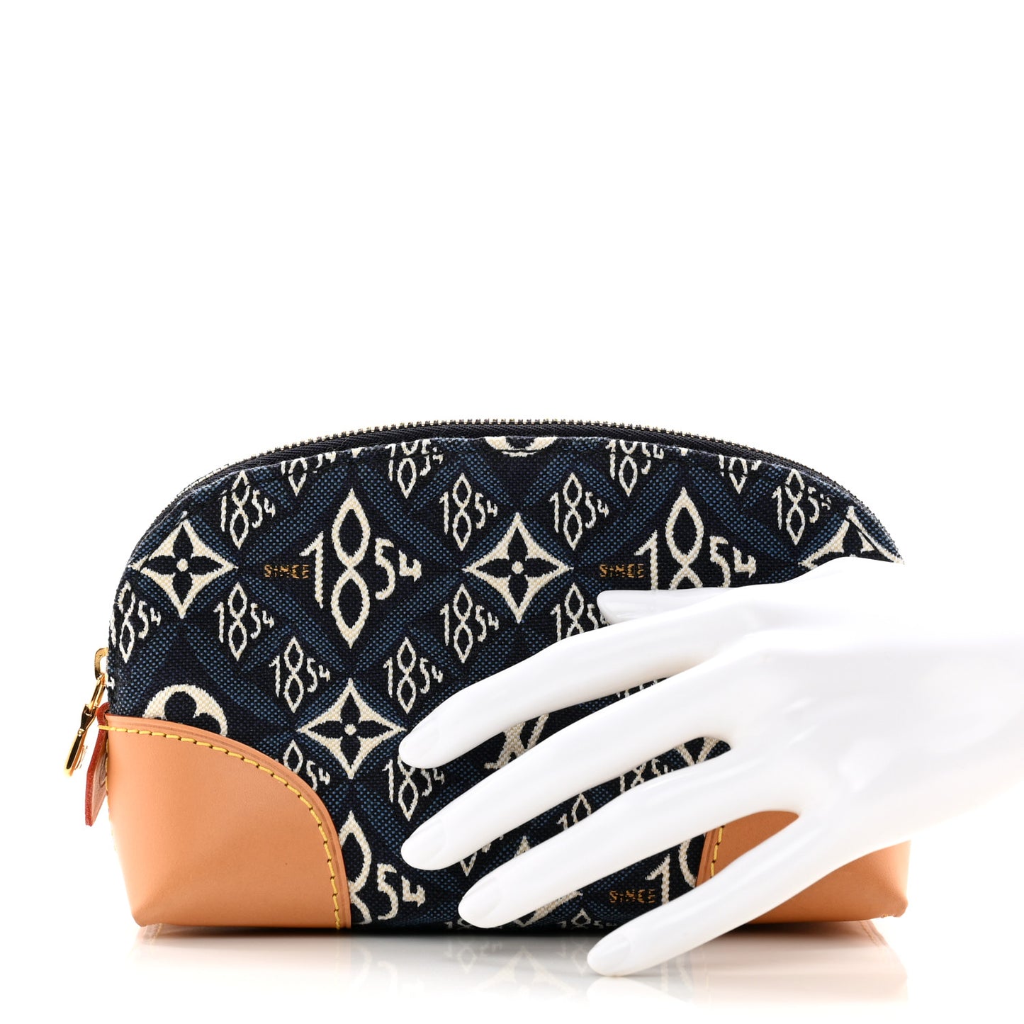 Jacquard Since 1854 Cosmetic Pouch PM Blue