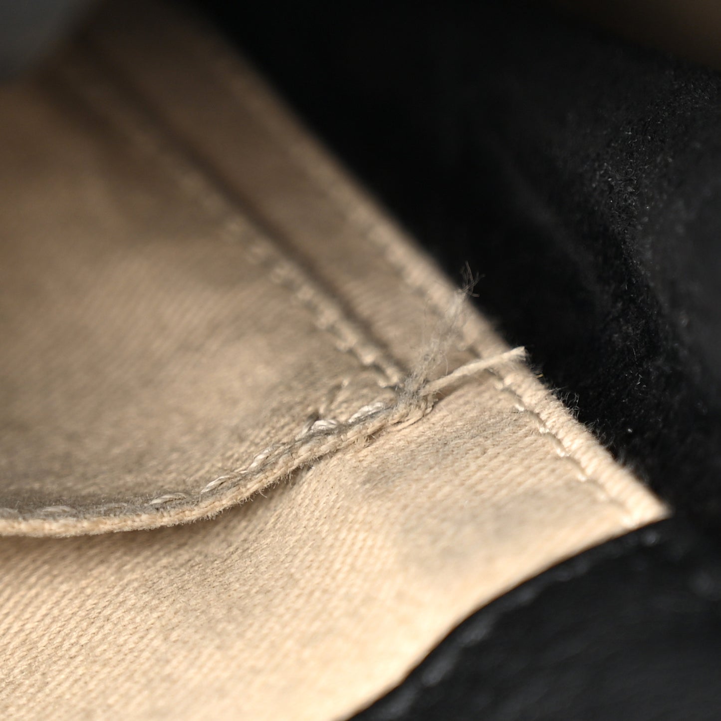Suede Calfskin Mini Faye Backpack Black