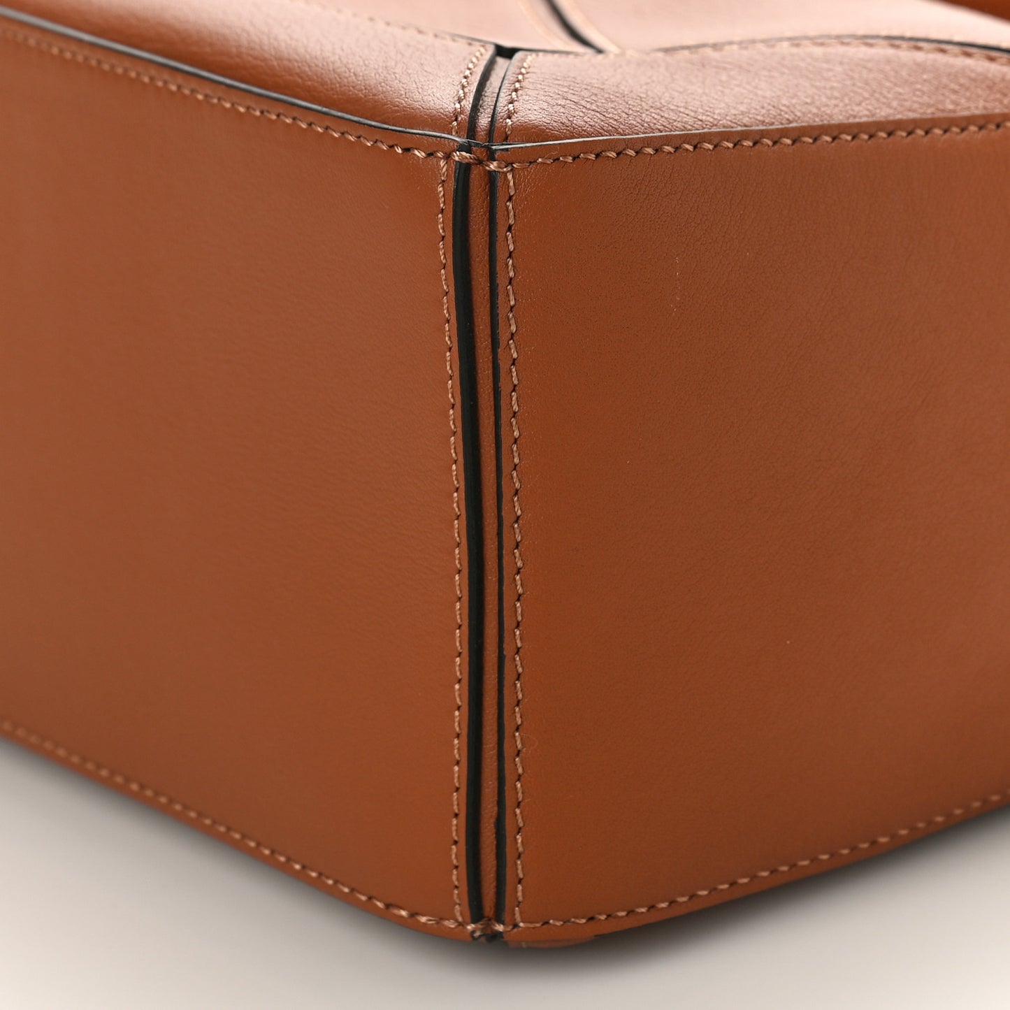 Calfskin Small Puzzle Bag Tan