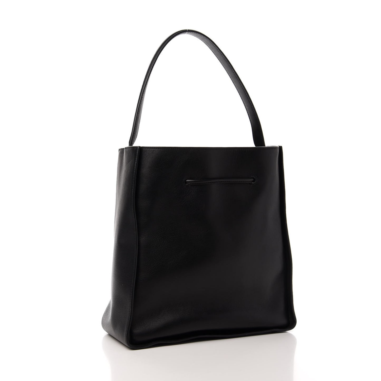 3.1 Smooth Calfskin Large Soleil Bucket Bag Black