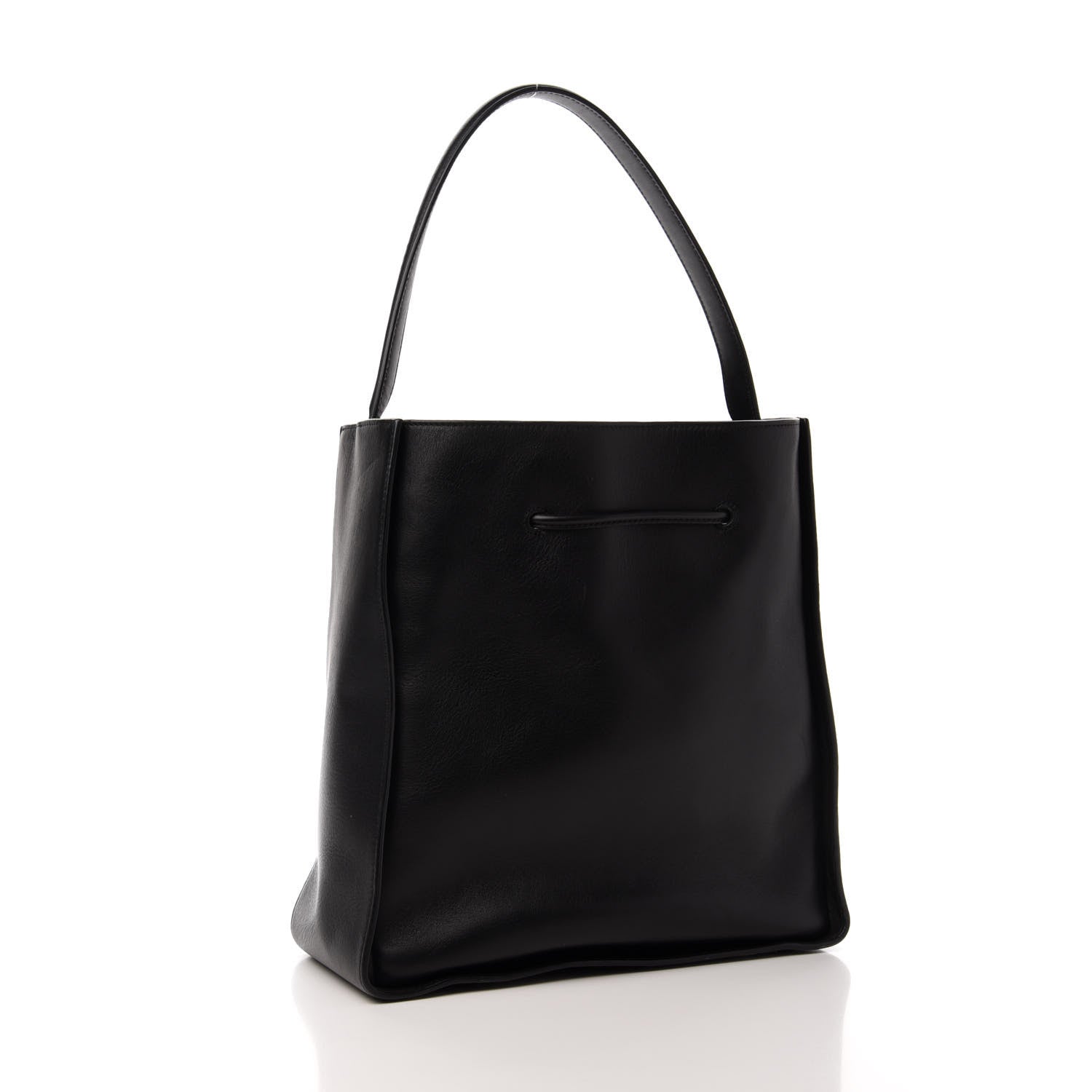 3.1 Phillip Lim 3.1 Smooth Calfskin Large Soleil Bucket Bag Black 4 of 13