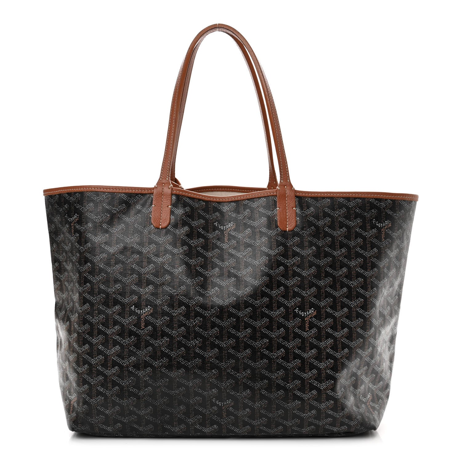 Goyard Goyardine Saint Louis PM Black Gold 1 of 21