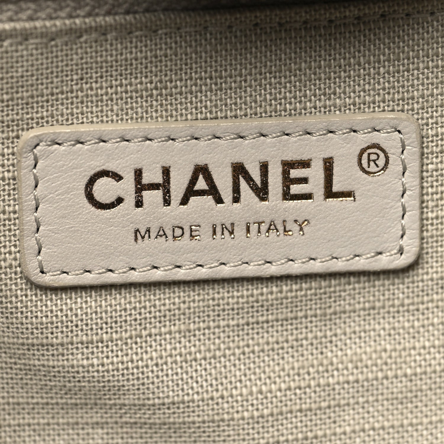 Chanel Denim Medium Deauville Tote Dark Blue White 8 of 15