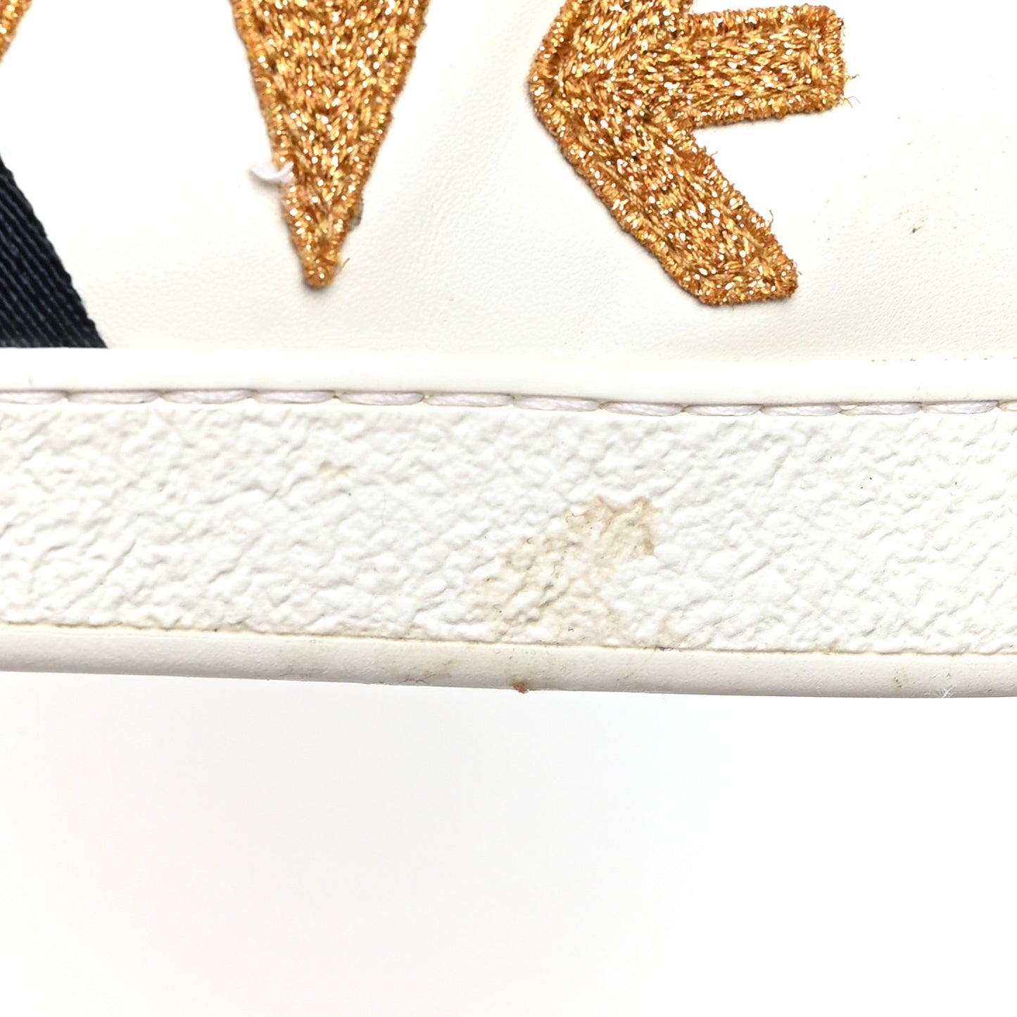 Calfskin Nappa Web LOVED Embroidered Mens Ace Sneakers 9 White Red Flame Notte