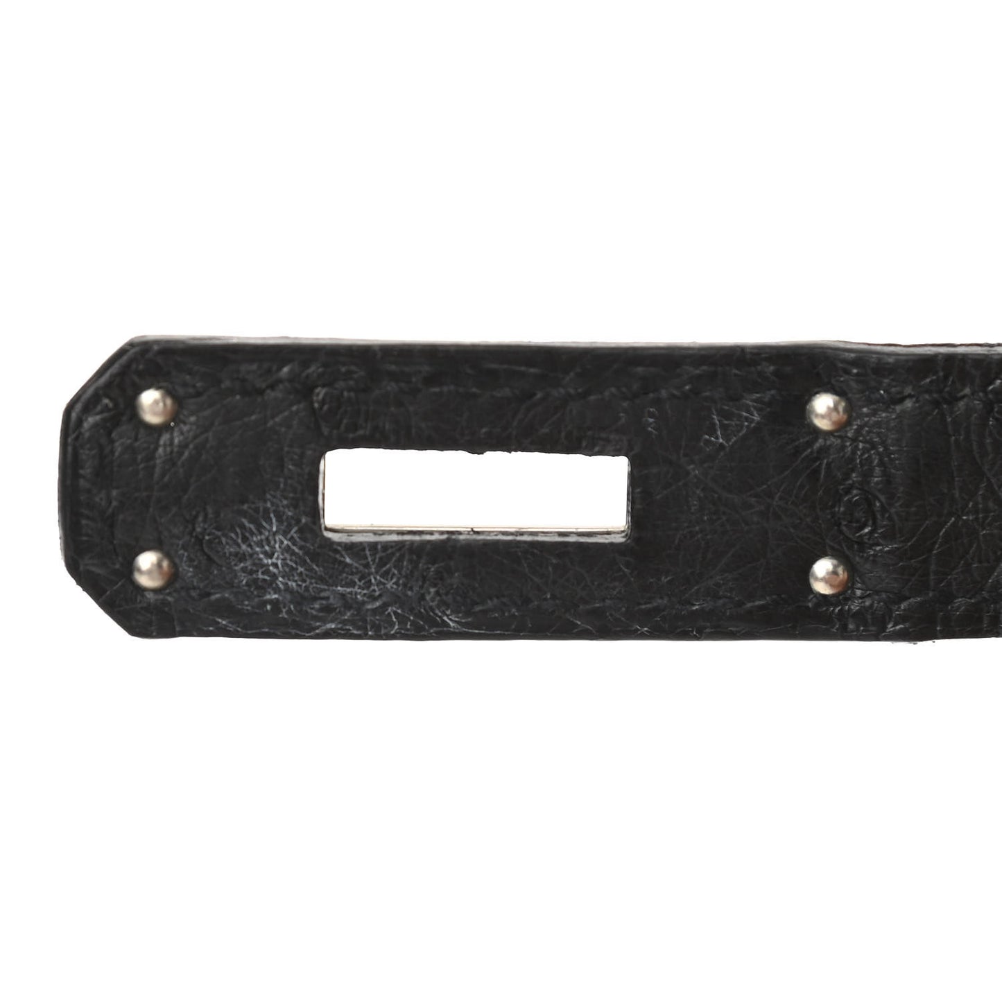 Ostrich Birkin 30 Black