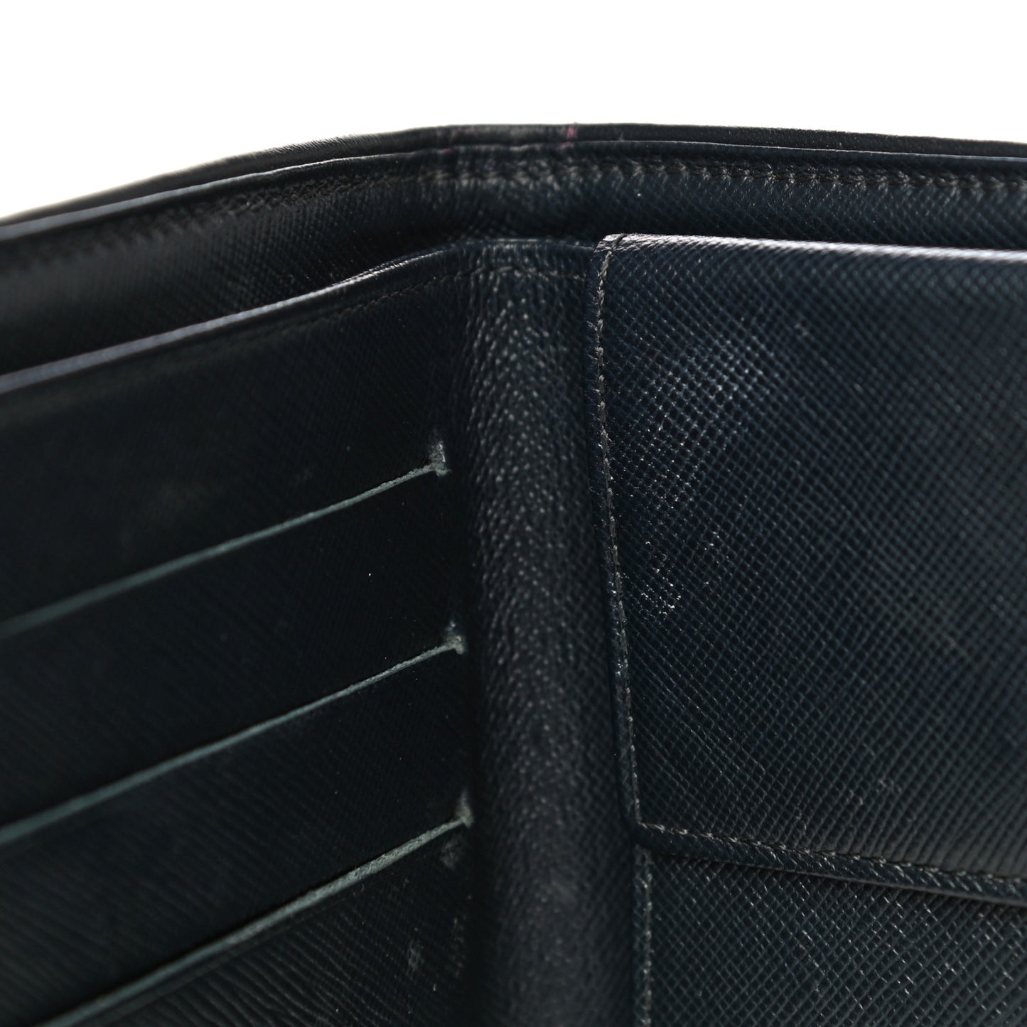 Mini Monogram Compact Wallet Blue