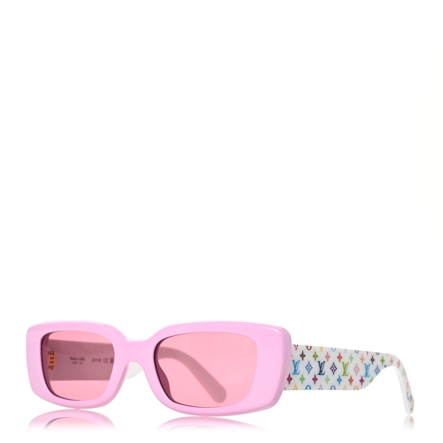 LV X TM Acetate Monogram Multicolor Sunglasses Z2709W Pink