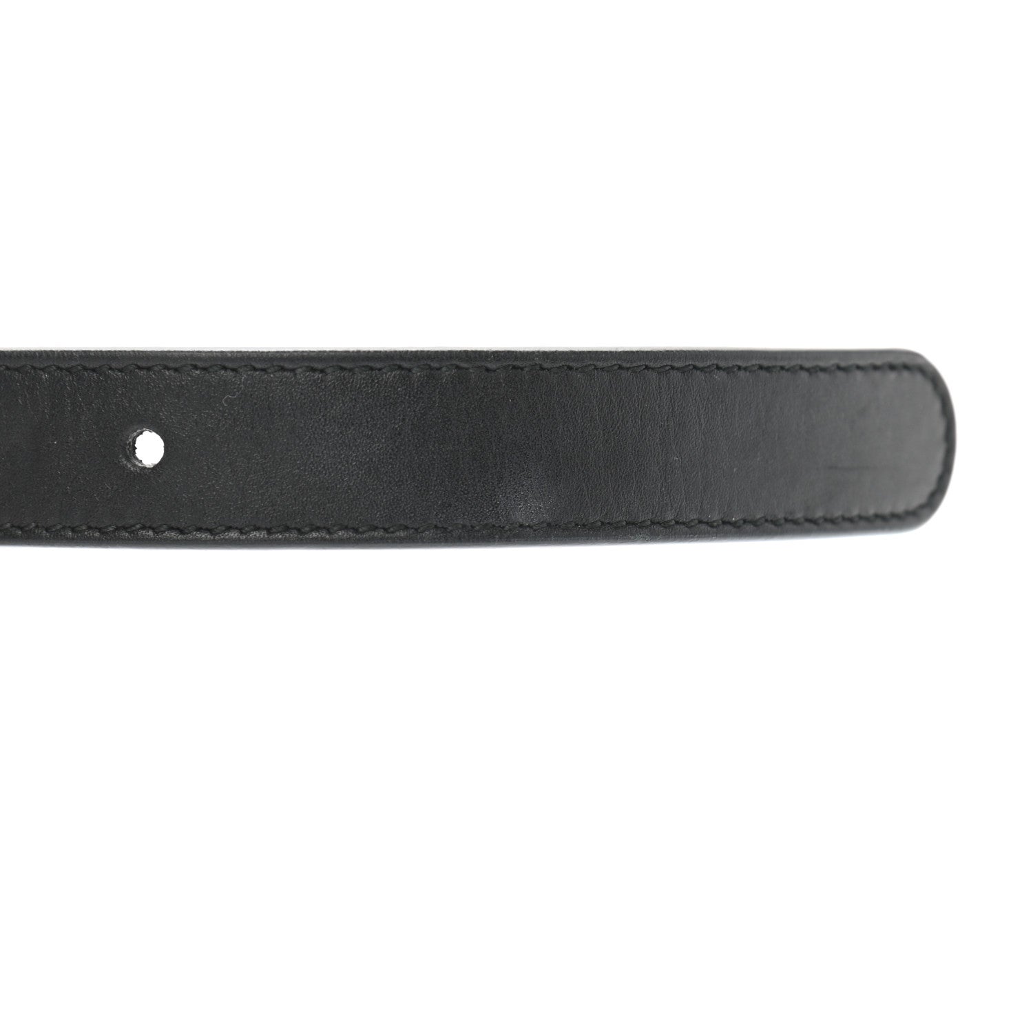 Gucci Calfskin Double G 20mm Belt 85 34 Black 6 of 7