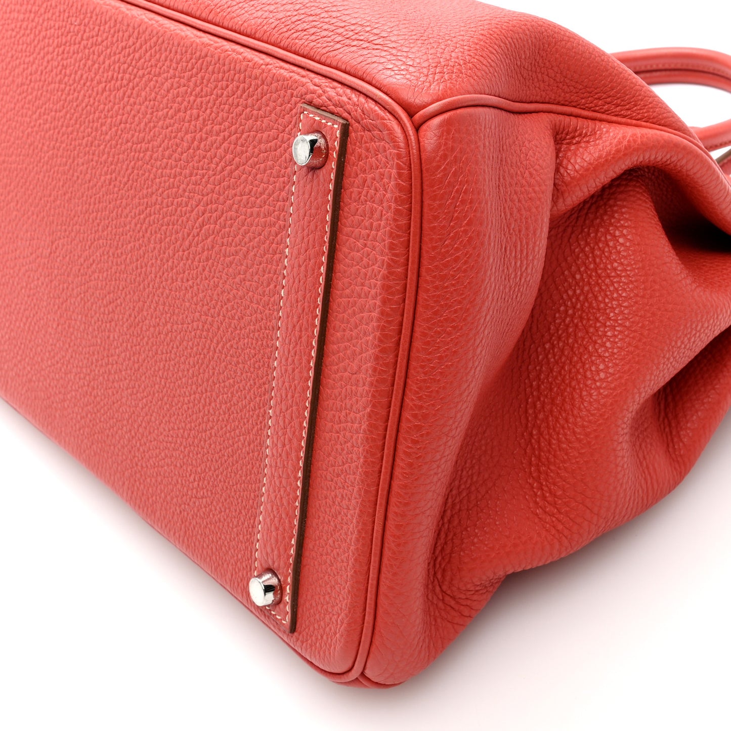 Taurillon Clemence Birkin 40 Sanguine