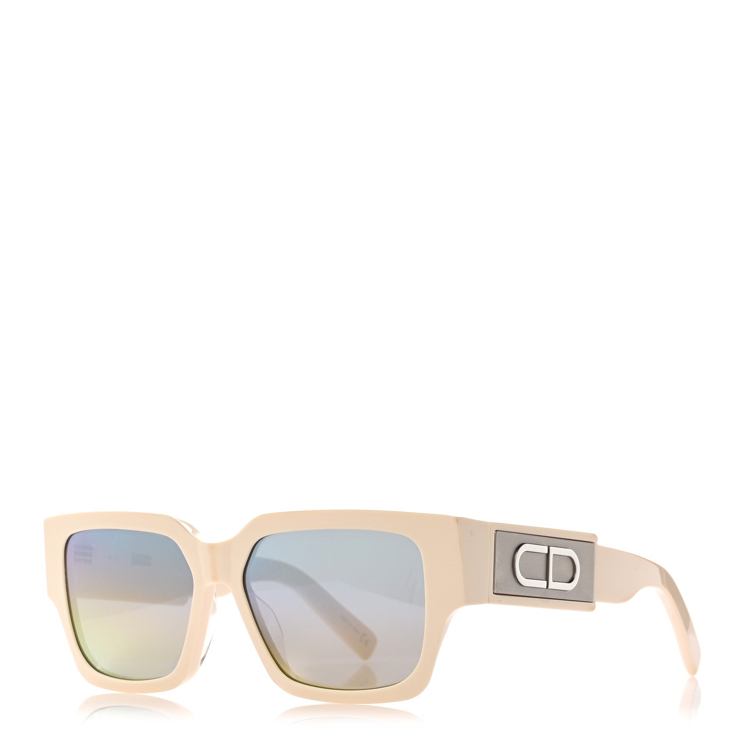 Christian Dior Acetate CD SU 9517 Square Sunglasses Ivory 1863311