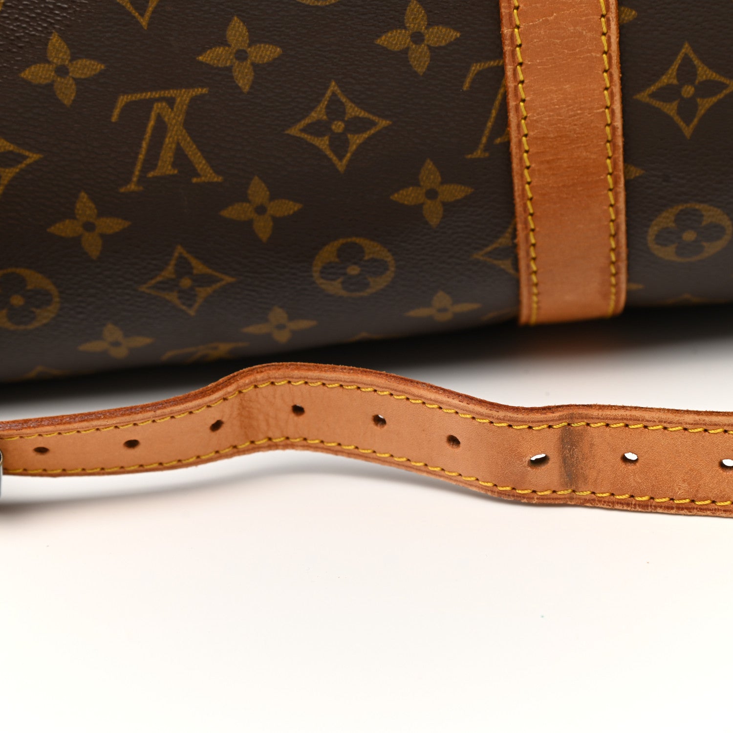 Louis Vuitton Monogram Keepall Bandouliere 55 18 of 19
