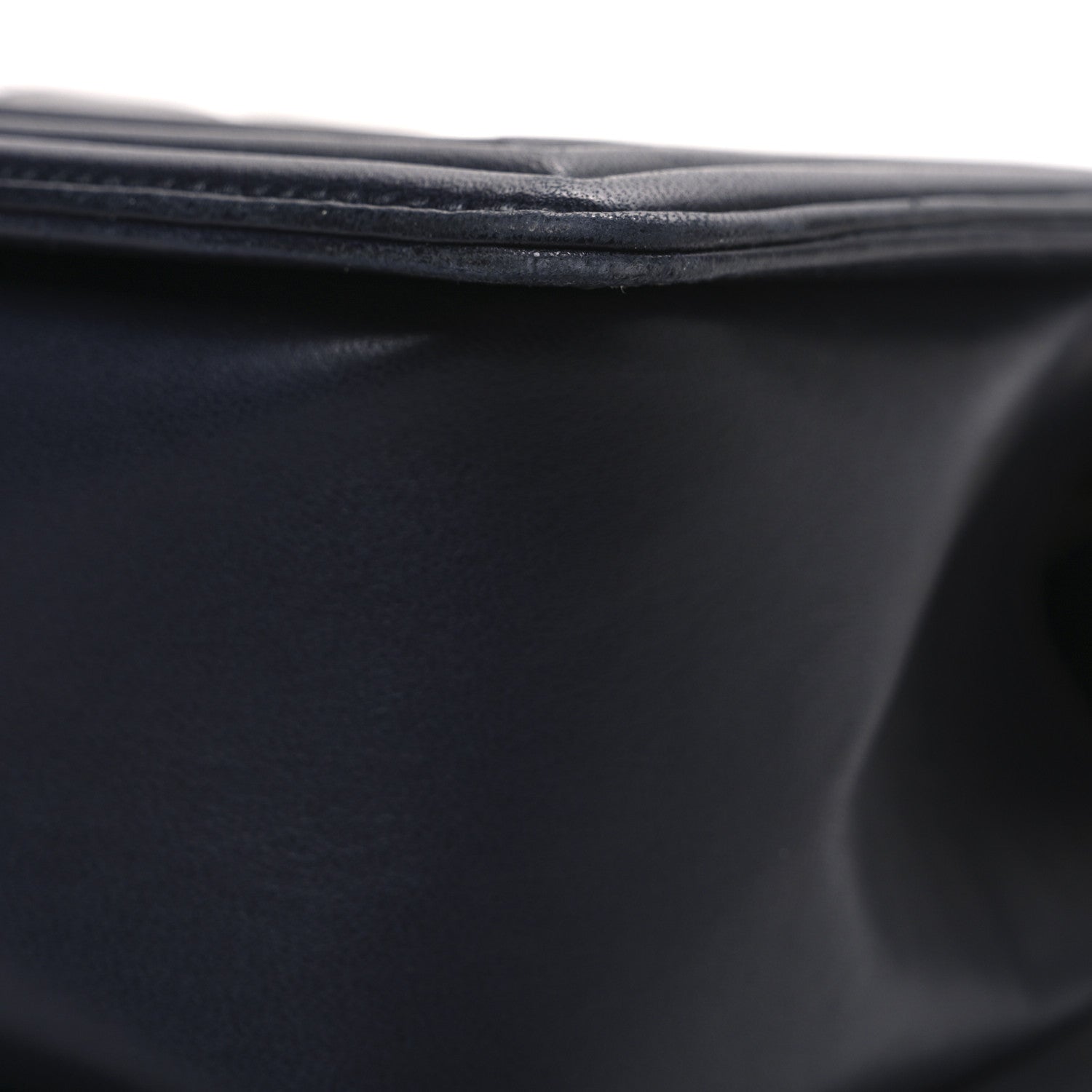 Chanel Lambskin Quilted Medium Boy Flap Dark Navy 11 of 11