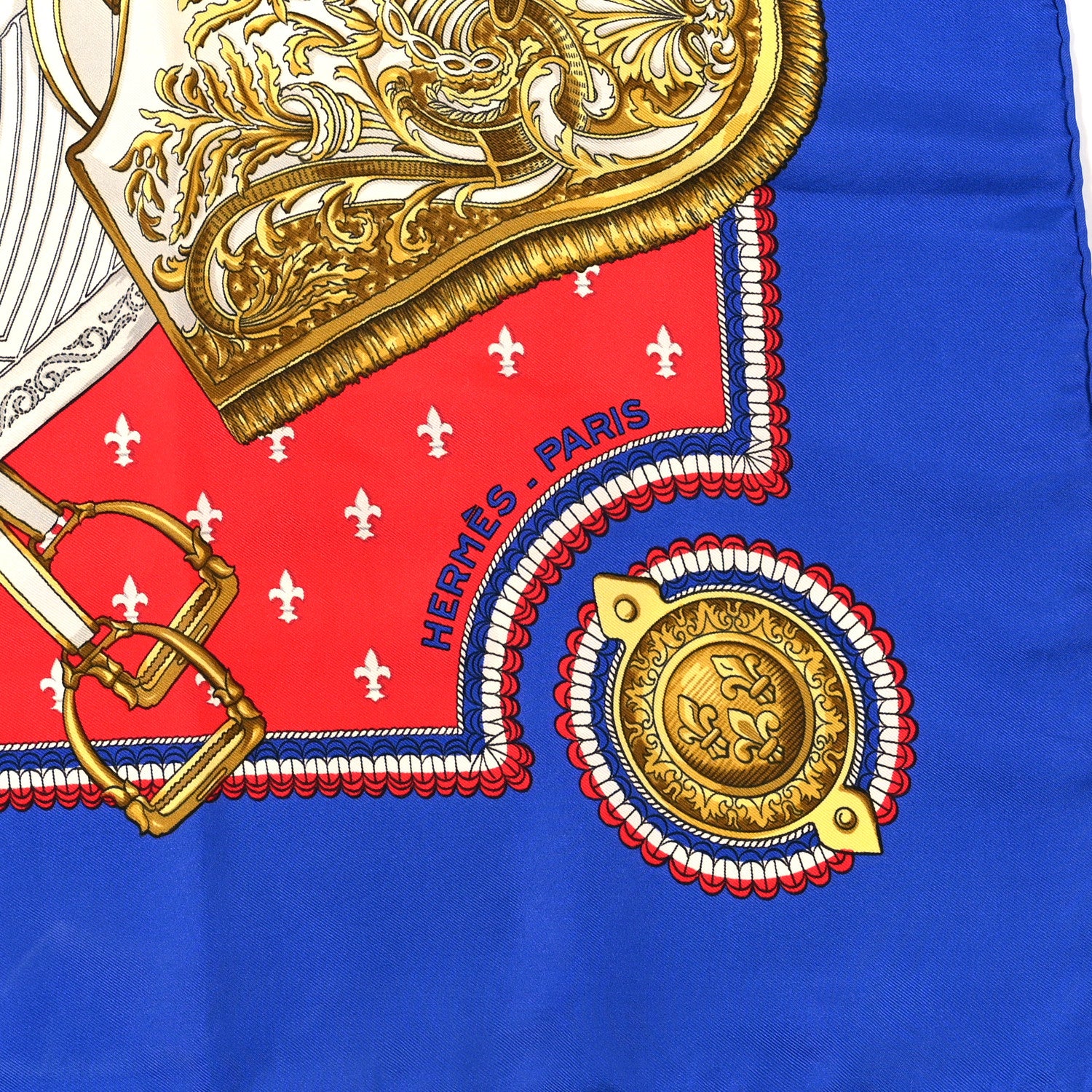 Hermes Silk Selles A Housse Scarf 90 2 of 3