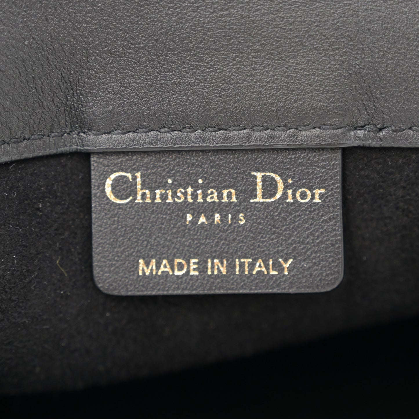 Calfskin Embossed Medium Book Tote Black