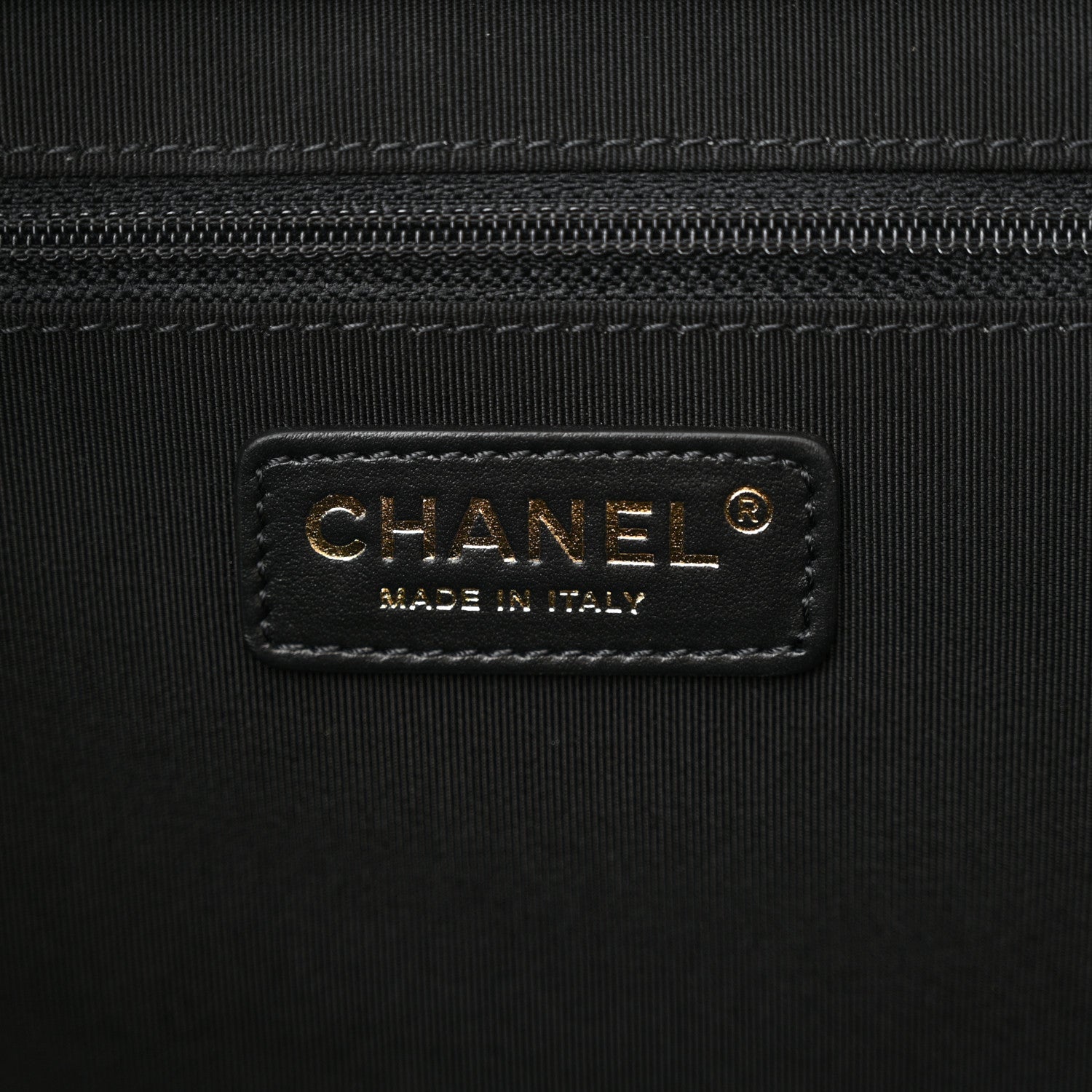 Chanel Bullskin Stitched Medium Shopping Bag Black 6 of 11