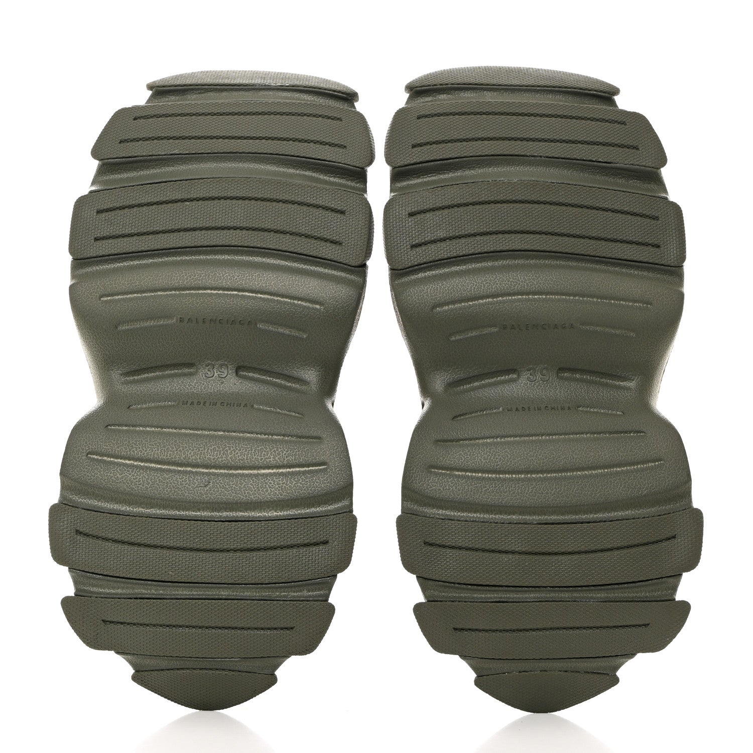 Balenciaga EVA Molded Mens HD Low Top Sneakers 39 Khaki 5 of 8
