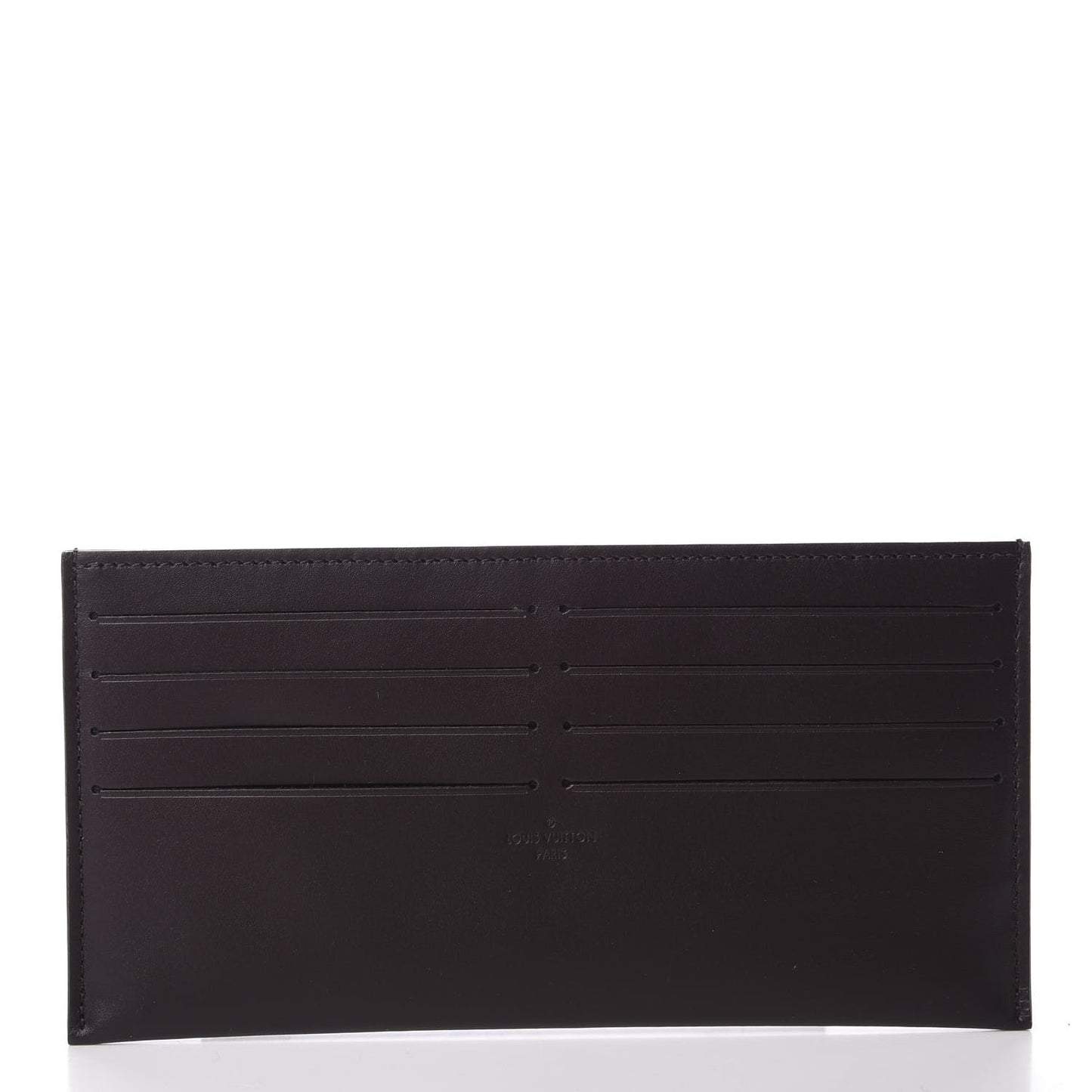 Calfskin Felicie Card Holder Insert Amarante