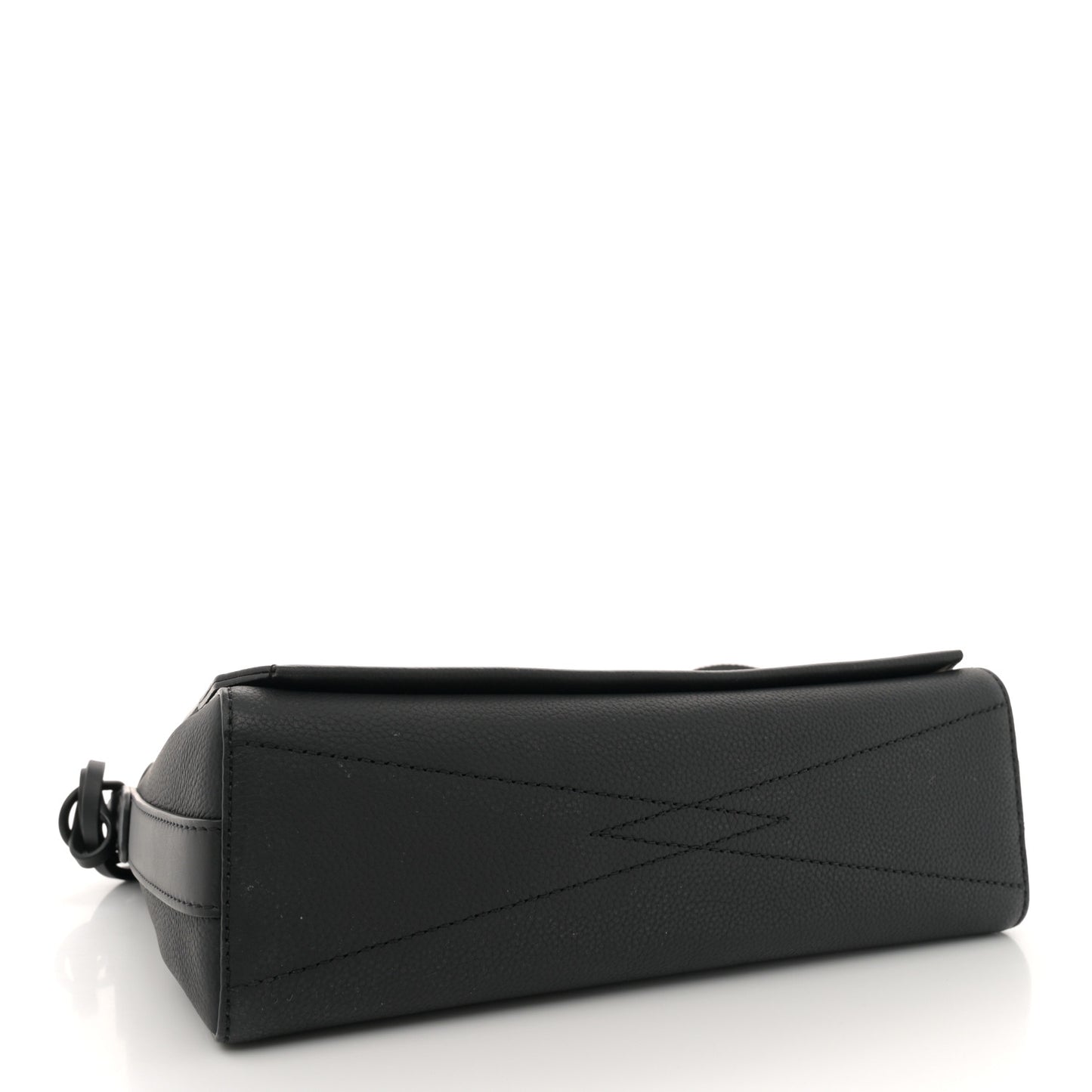 Calfskin Aerogram Takeoff Messenger Black