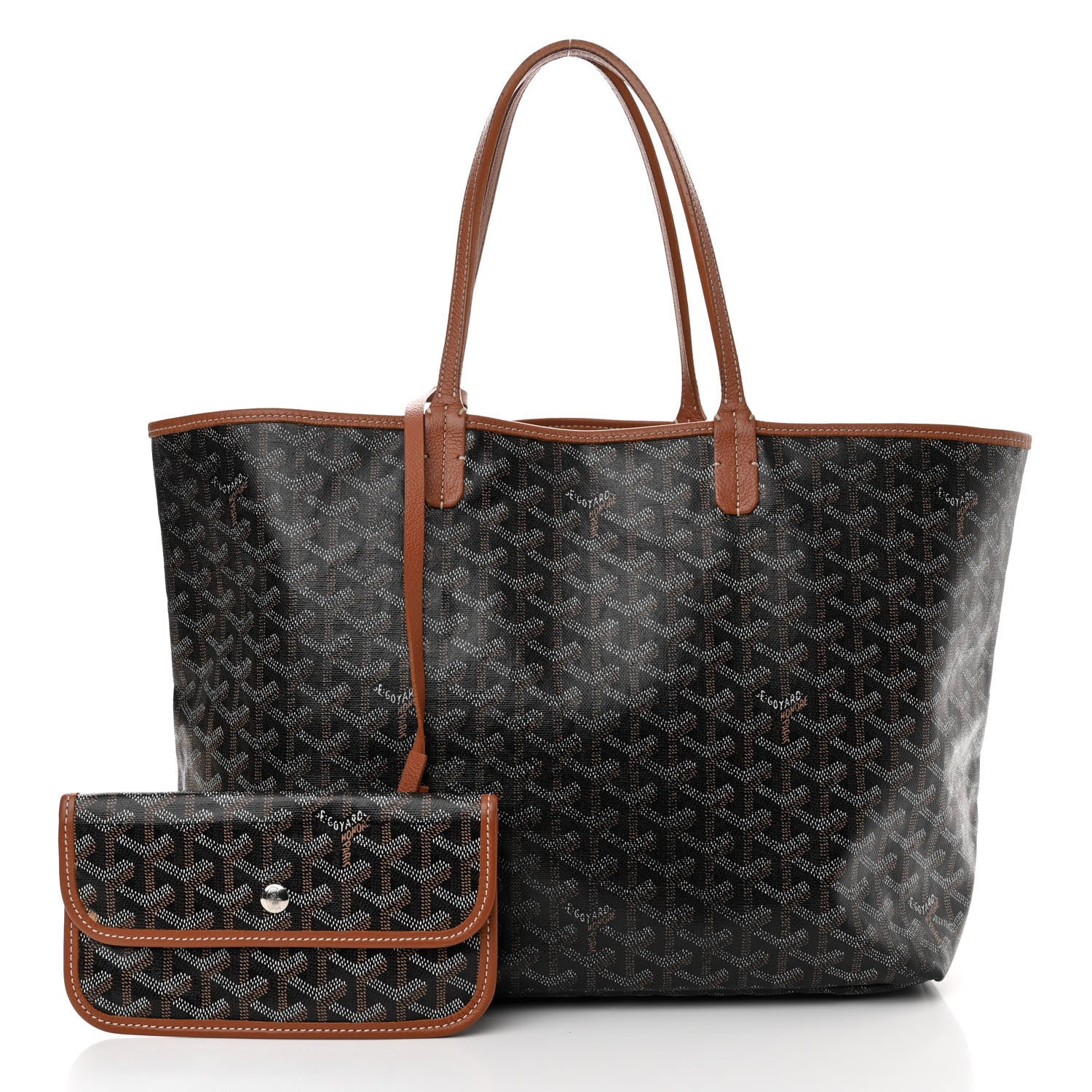 Goyard Goyardine Saint Louis PM Black Gold 3 of 21