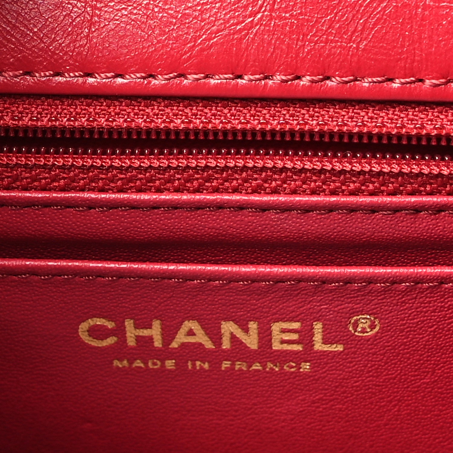 Chanel Aged Calfskin Quilted 2.55 Reissue Mini Flap Red 6 of 10