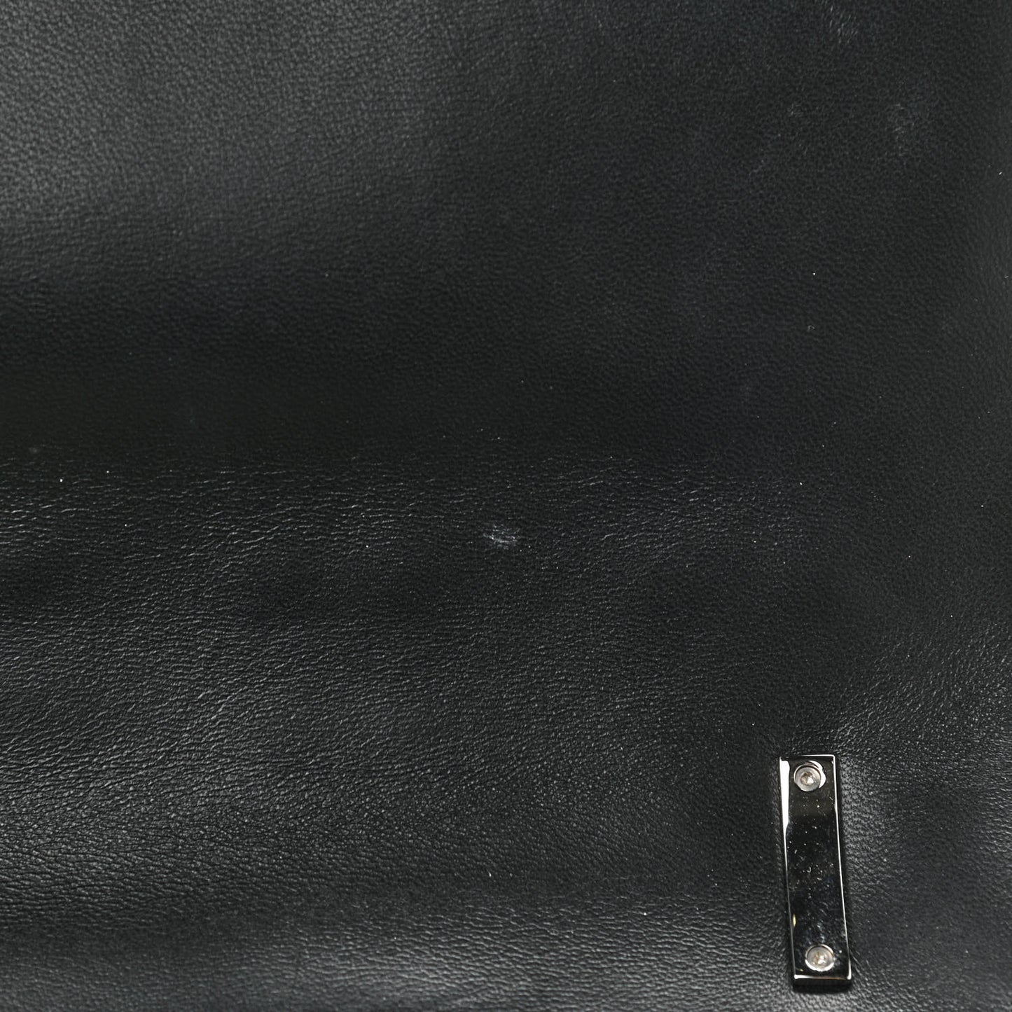 Lambskin Quilted Medium Lola Bag Black