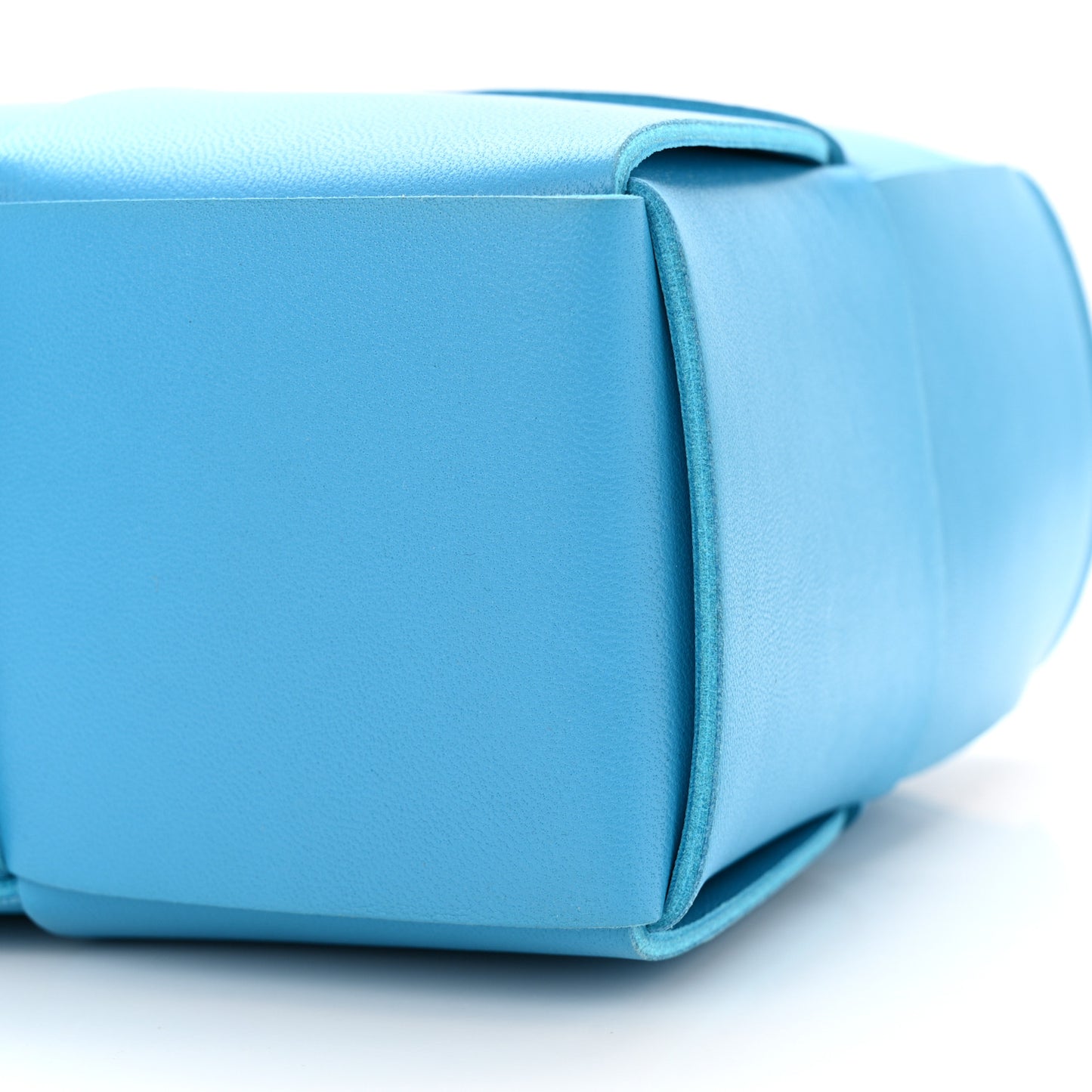 Grained Calfskin Maxi Intrecciato Mini Arco Tote Pool