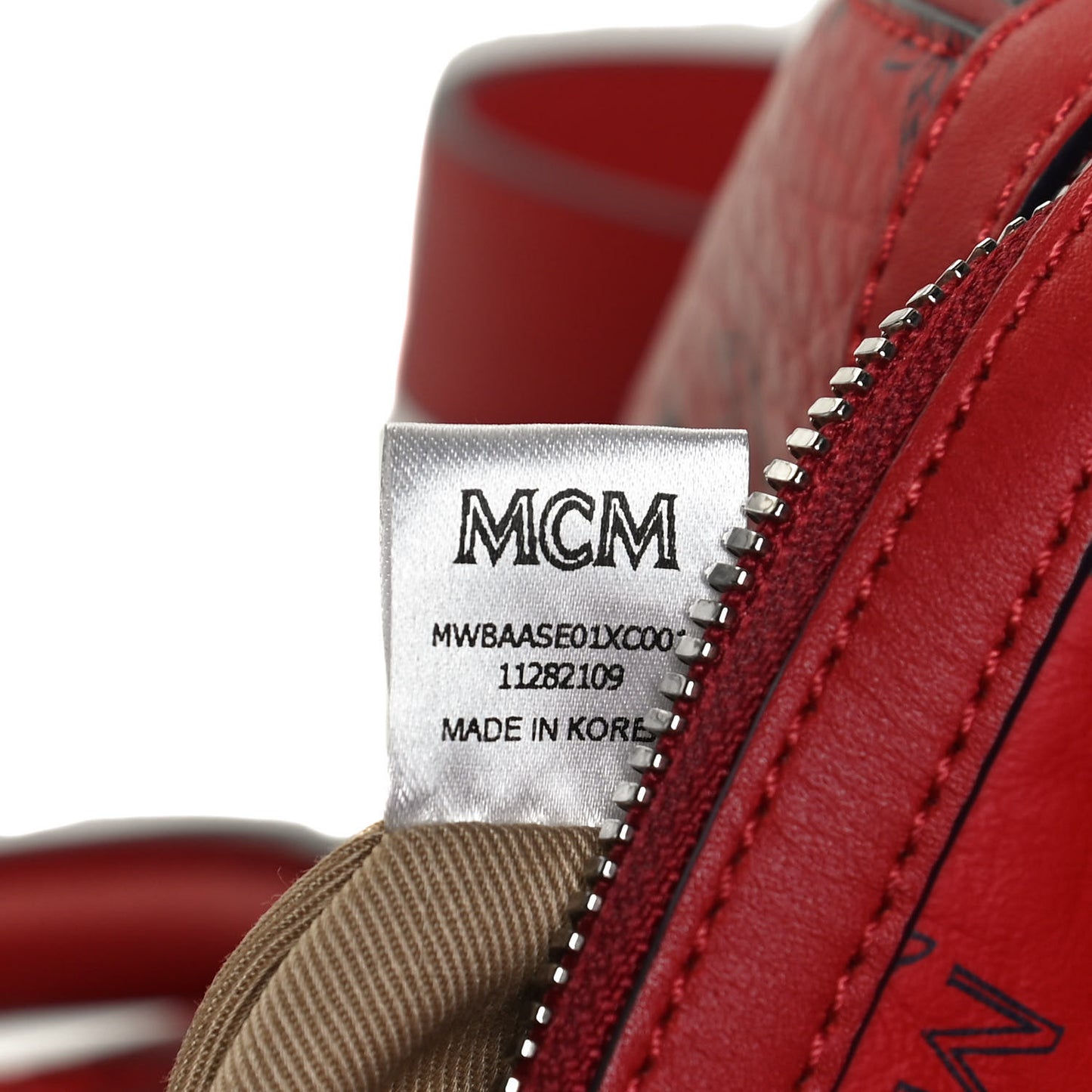 Visetos Medium Essential Boston Bag Red