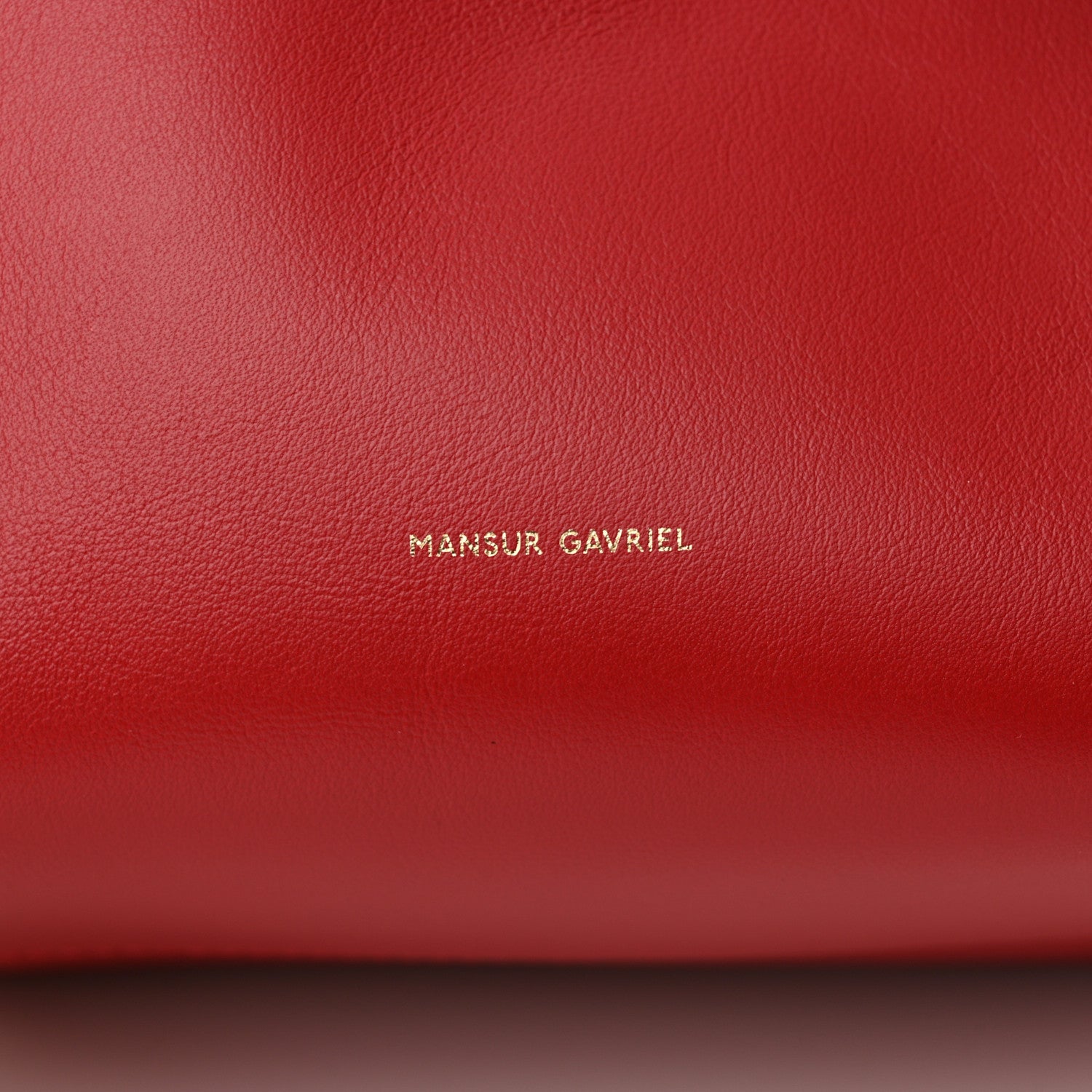 Mansur Gavriel Calfskin Bucket Bag Flamma 8 of 14