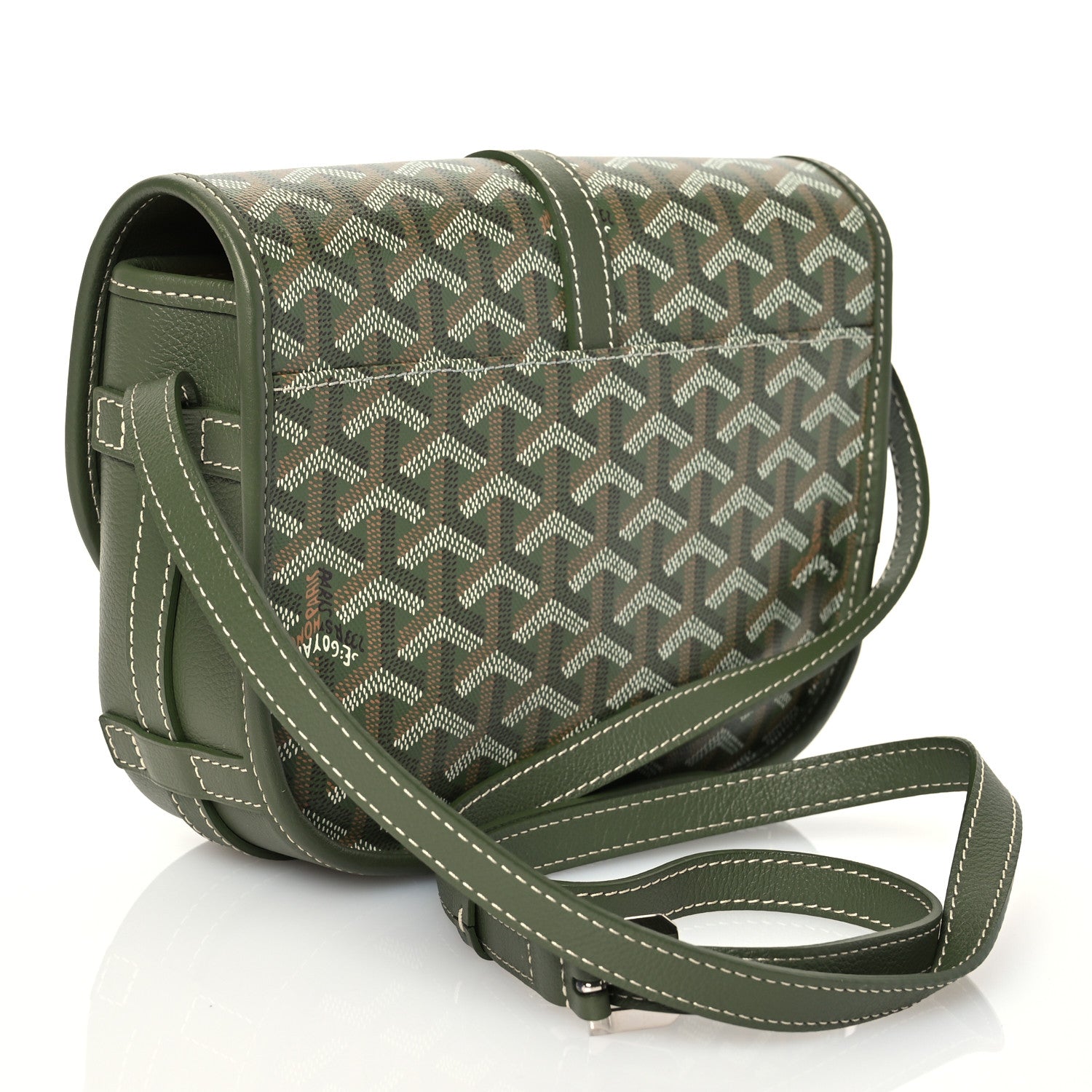 Goyard Goyardine Belvedere PM Messenger Bag Kaki 3 of 11