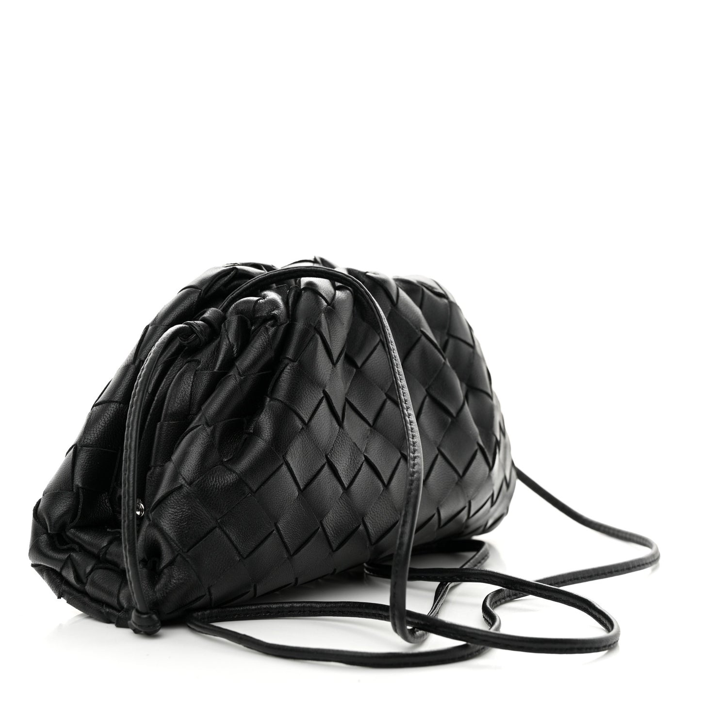 Nappa Intrecciato The Mini Pouch Black