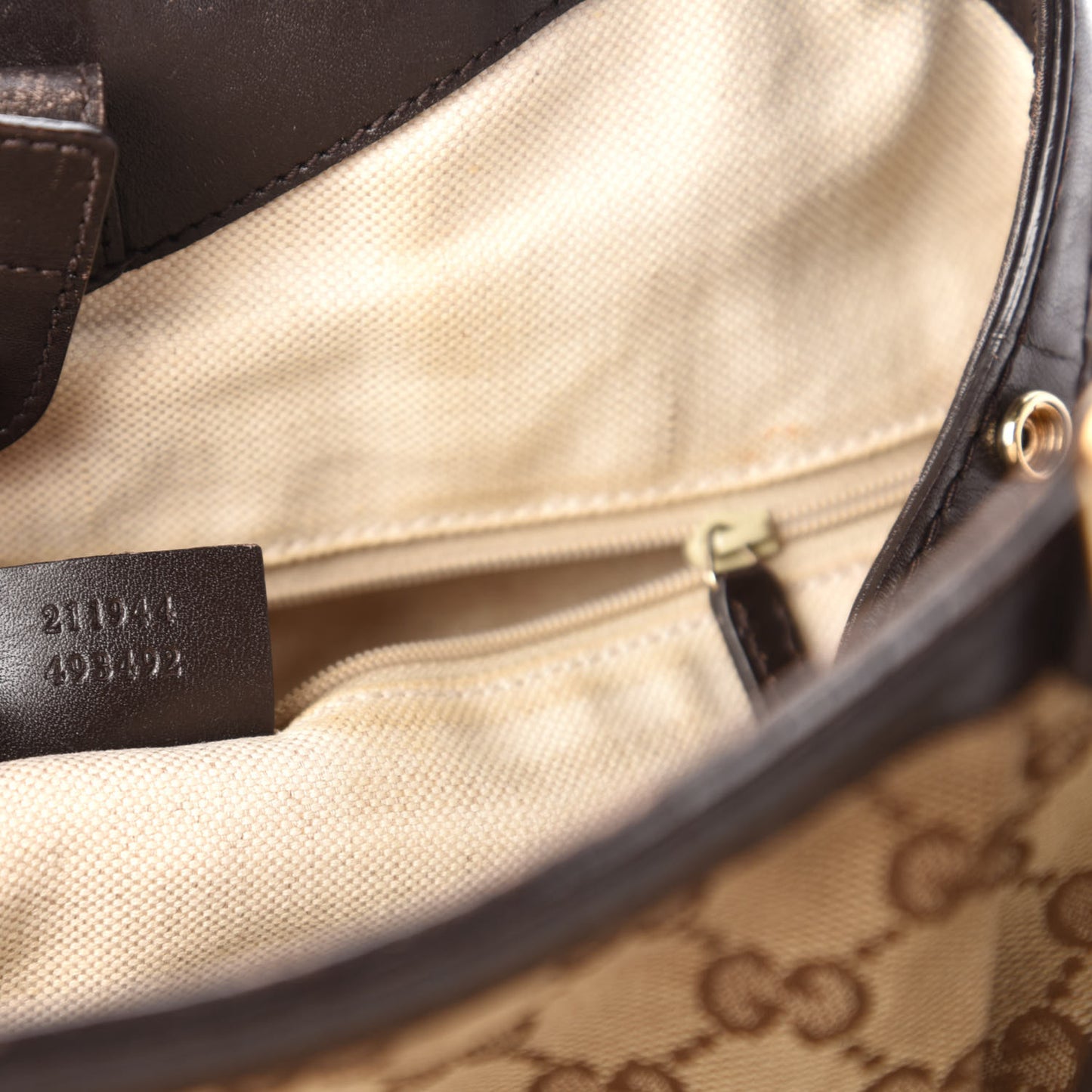 Monogram Medium Sukey Tote Dark Brown