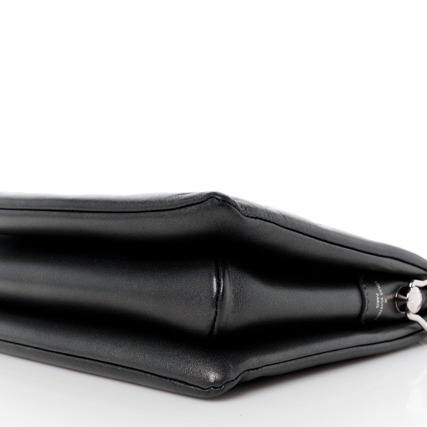 Lambskin Embossed Monogram Coussin PM Anthracite