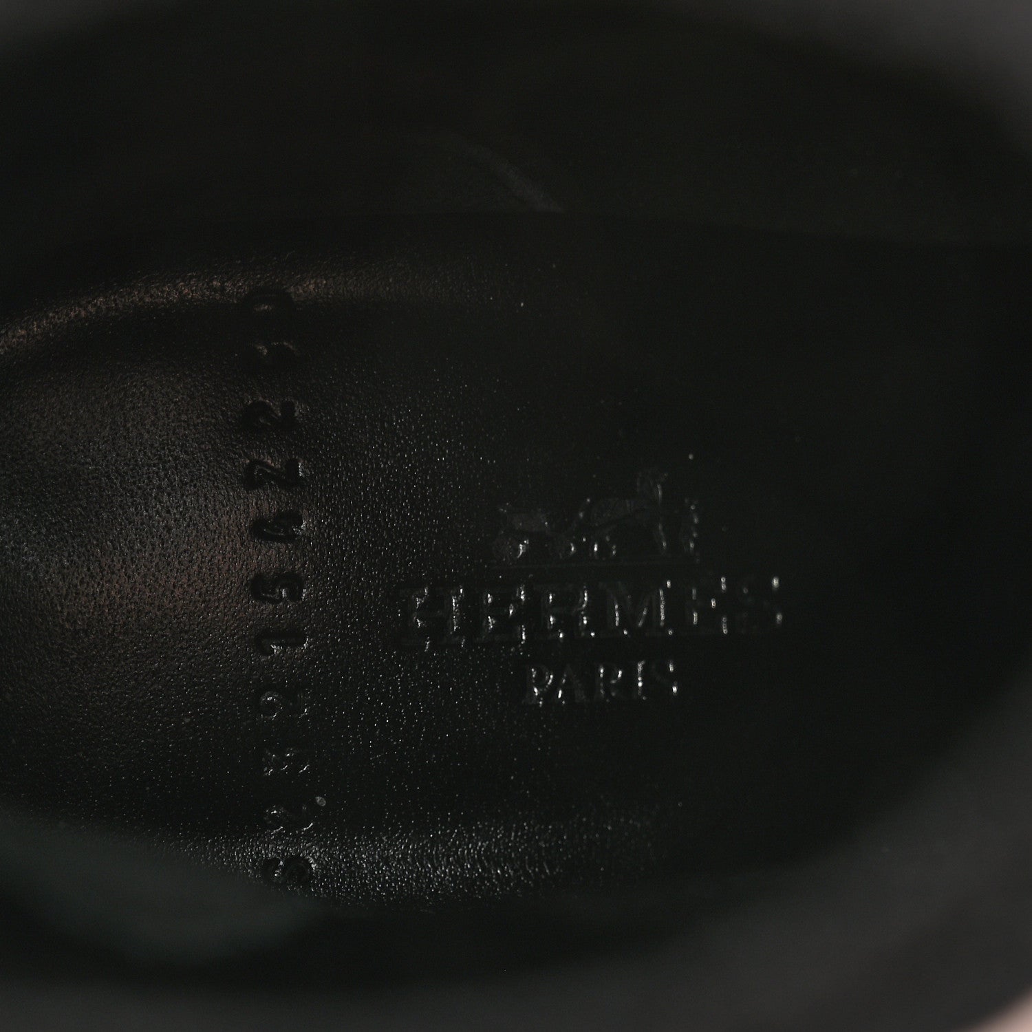 Hermes Knit Calfskin Jenna 60 Ankle Boots 36 Black 6 of 8